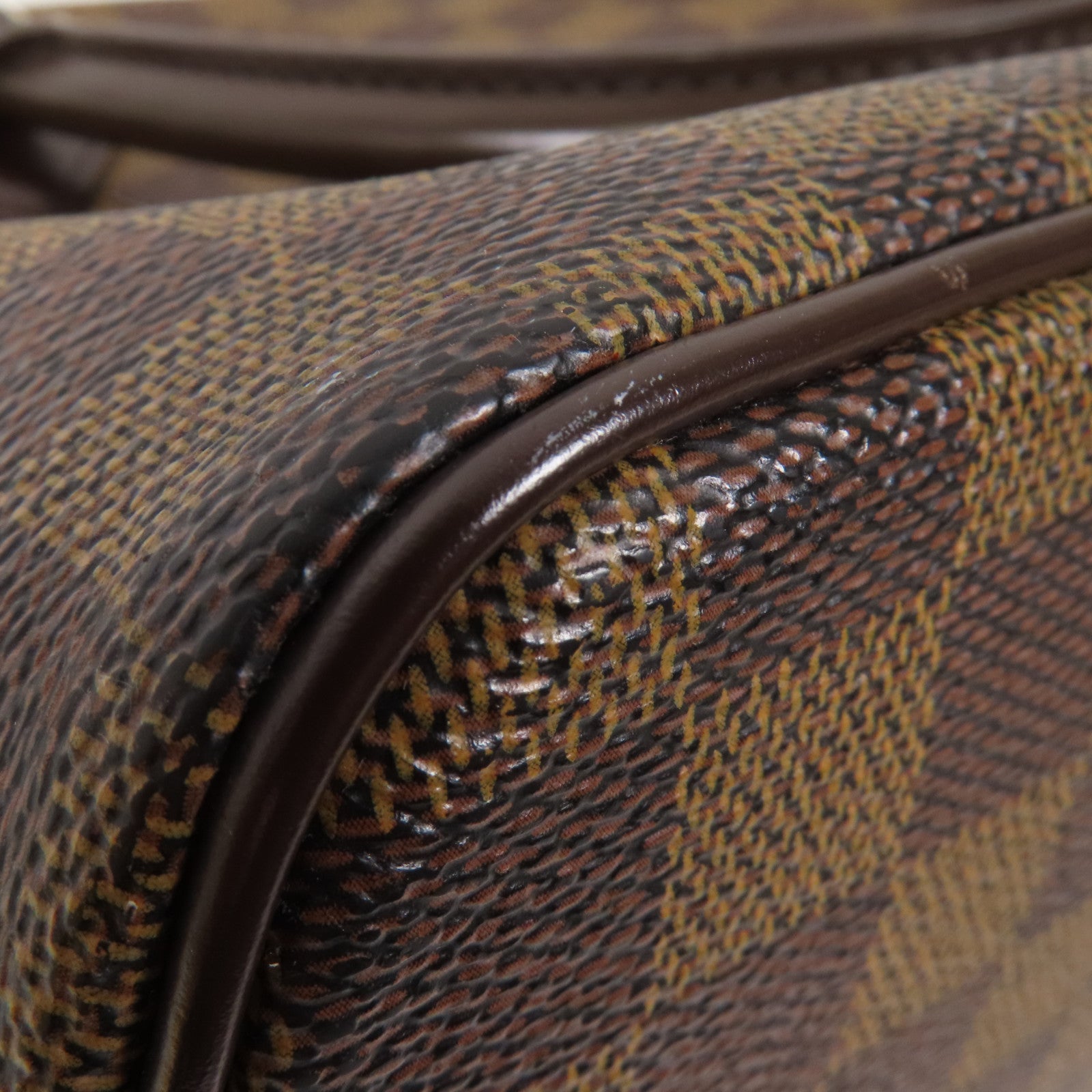 LOUIS VUITTON Damier Saleya PM金扣肩背袋