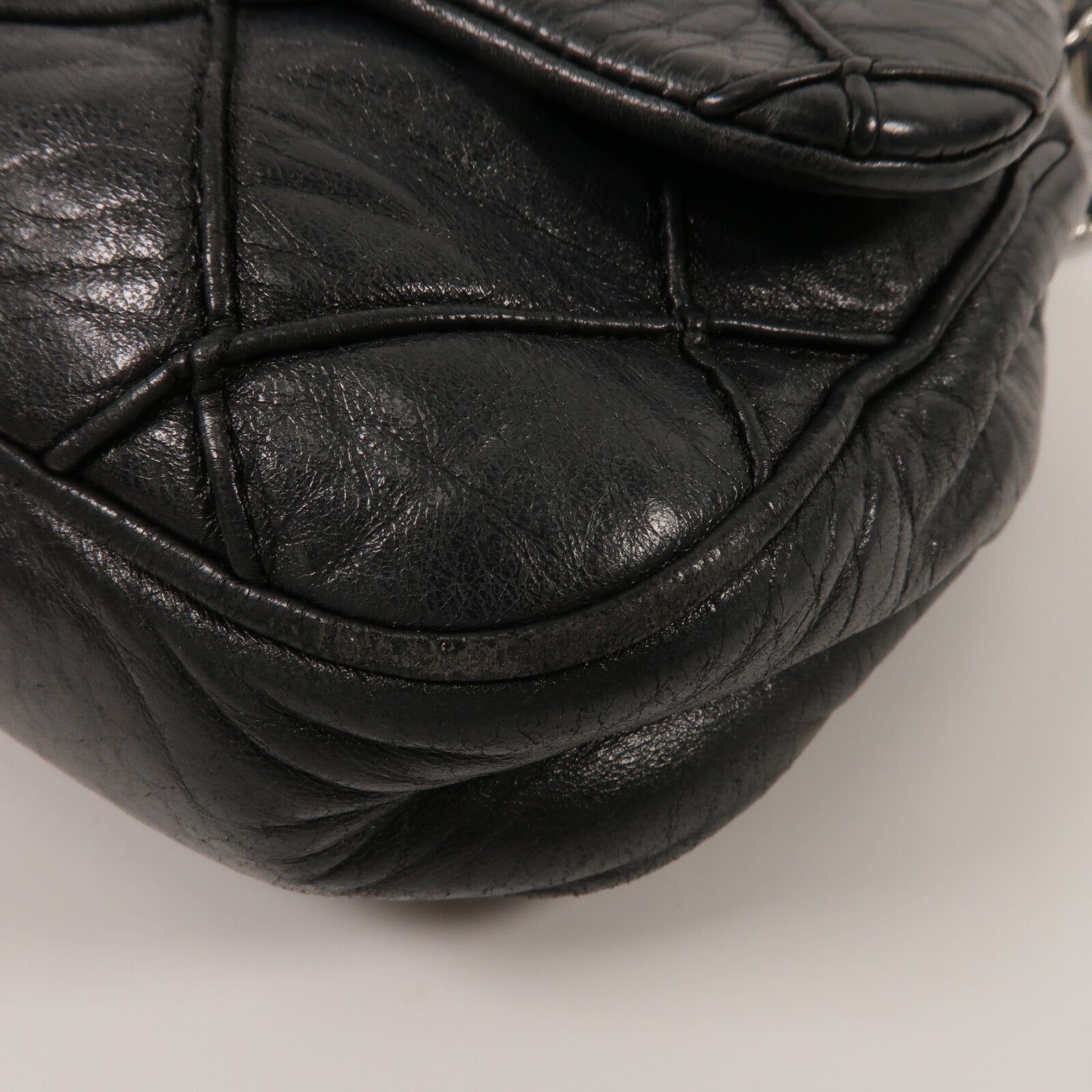 CHANEL 牛皮皮革Shoulder Bag鏈帶肩背袋