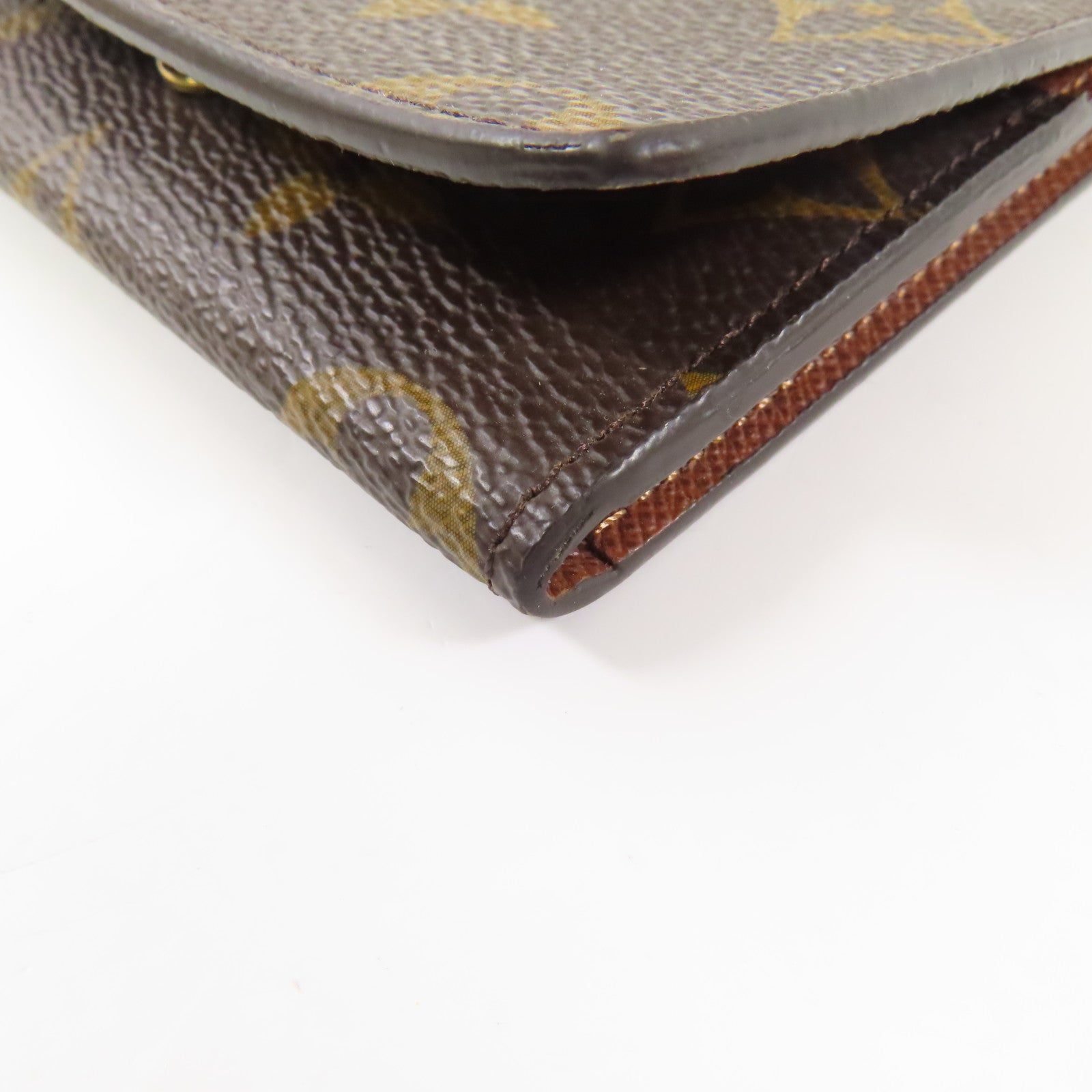 LOUIS VUITTON Monogram Enveloppe Carte De Visite金扣卡片套