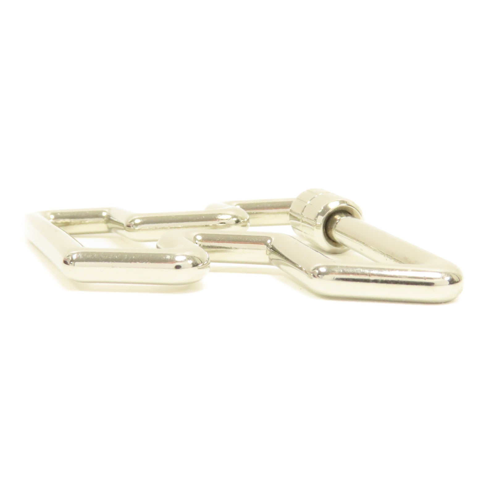 HERMES 金屬Key Charm鎖匙扣銀色