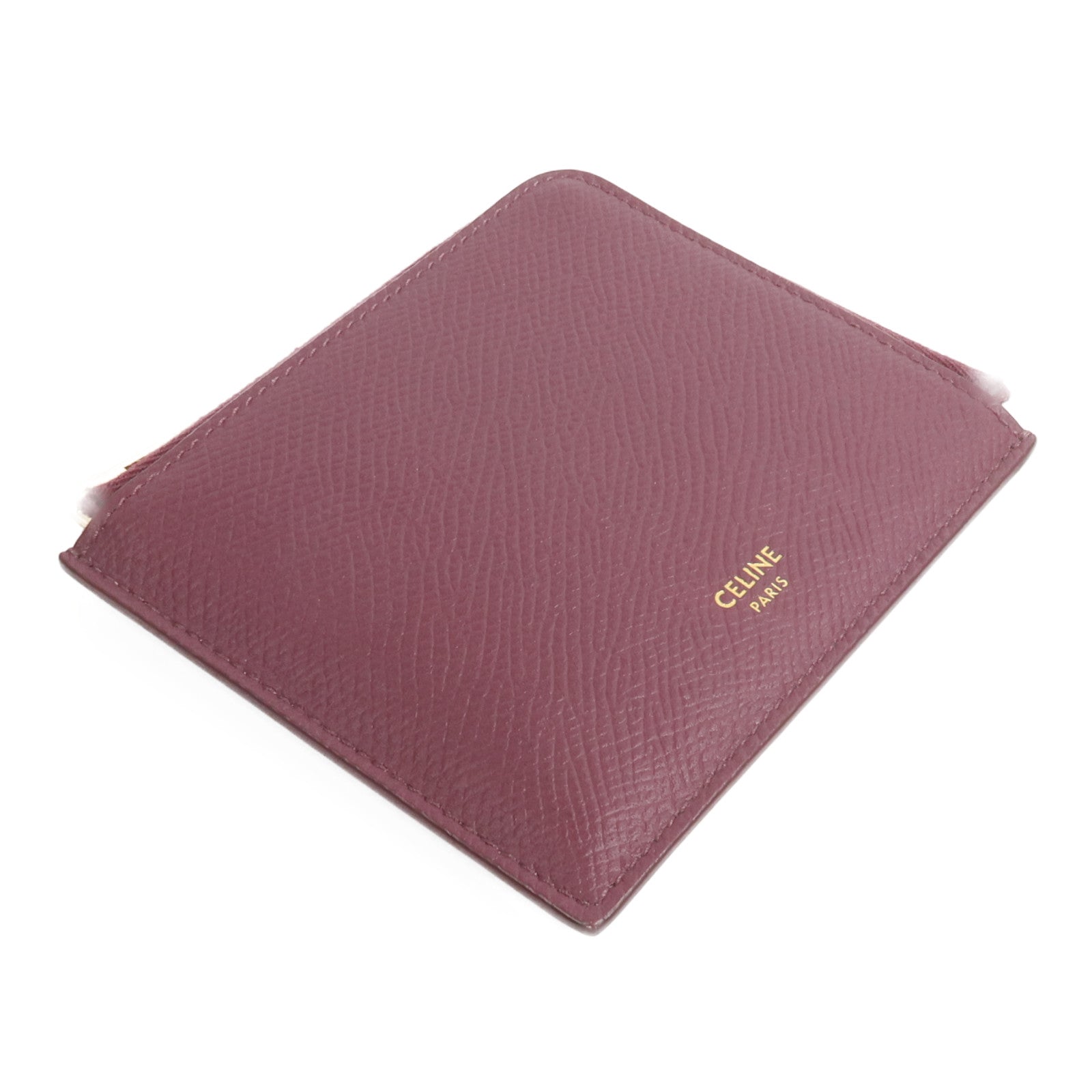 CELINE 牛皮皮革Zipped Purse Card Case錢包