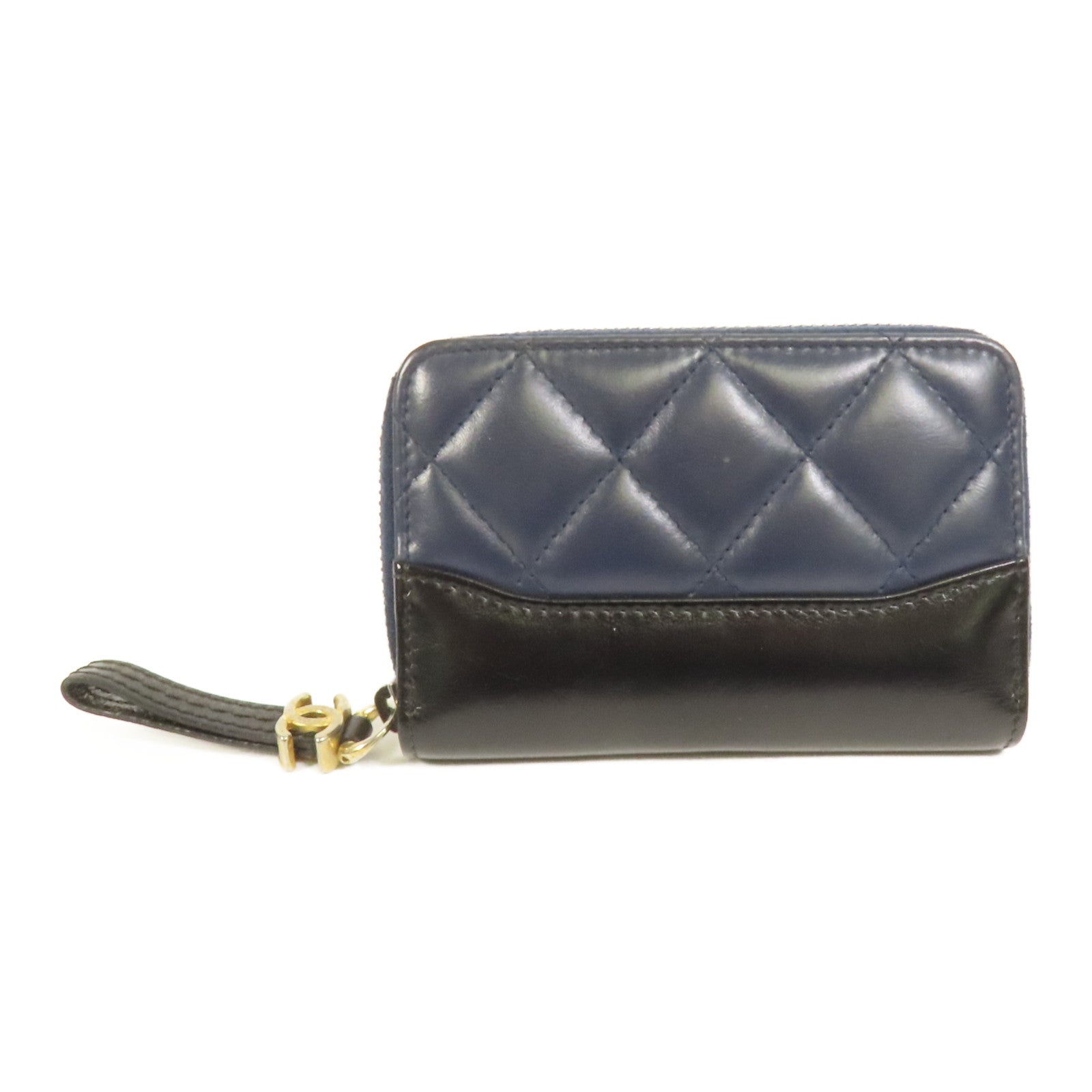 CHANEL 牛皮皮革Card Case金扣卡片套