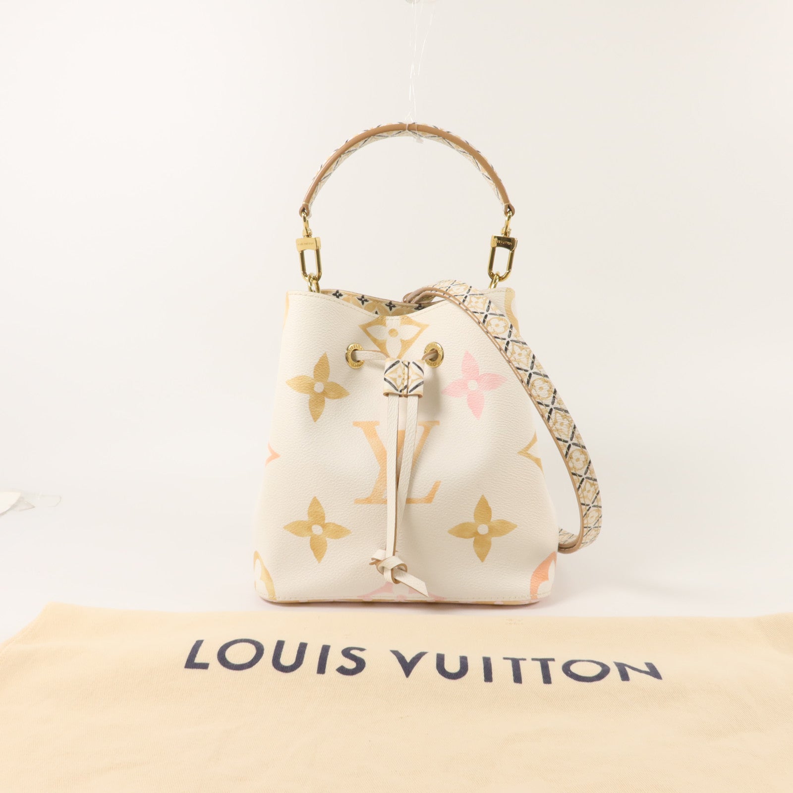LOUIS VUITTON Monogram Giant By The Pool Noenoe BB手挽肩背兩用袋