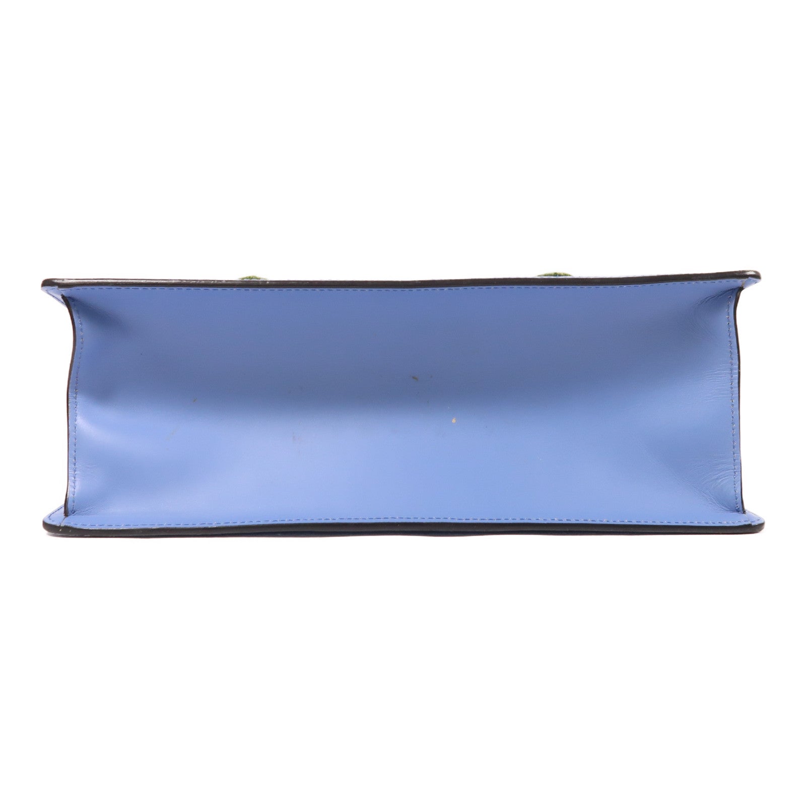 GUCCI 牛皮皮革Sylvie Medium金扣手挽肩背兩用袋