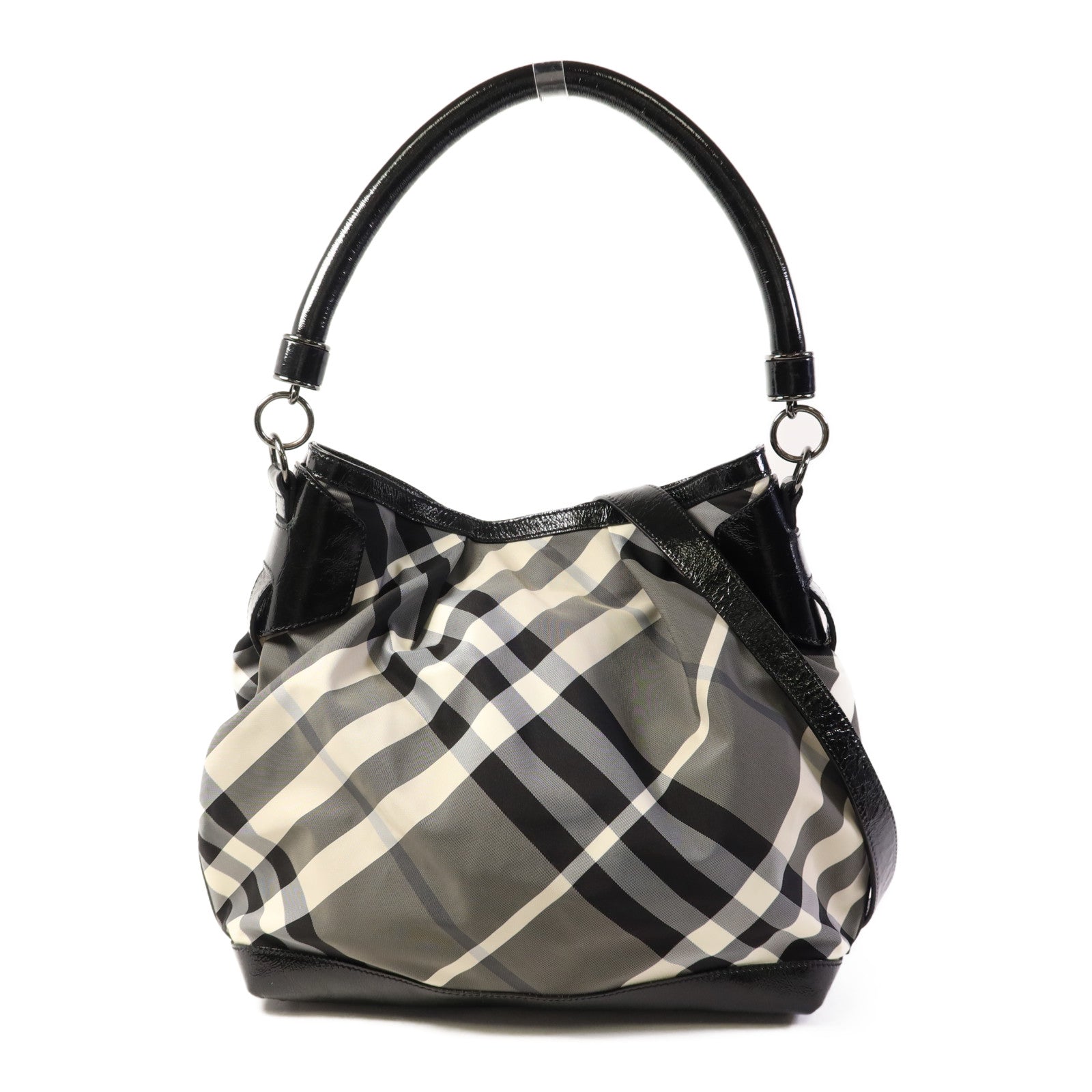 BURBERRY 帆布2 way Shoulder手挽肩背兩用袋