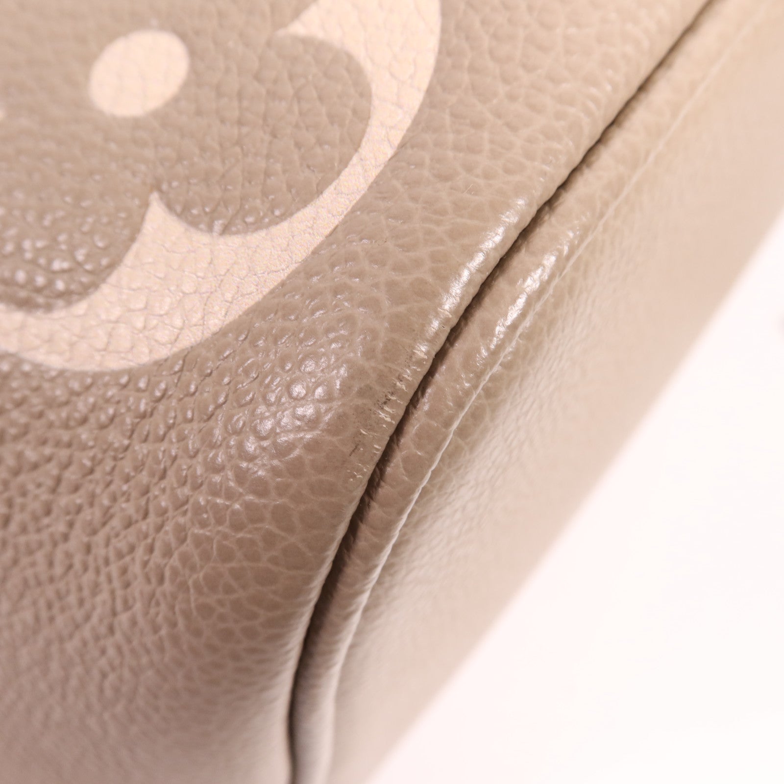 LOUIS VUITTON Monogram Empreinte Neo Noe MM金扣手挽肩背兩用袋