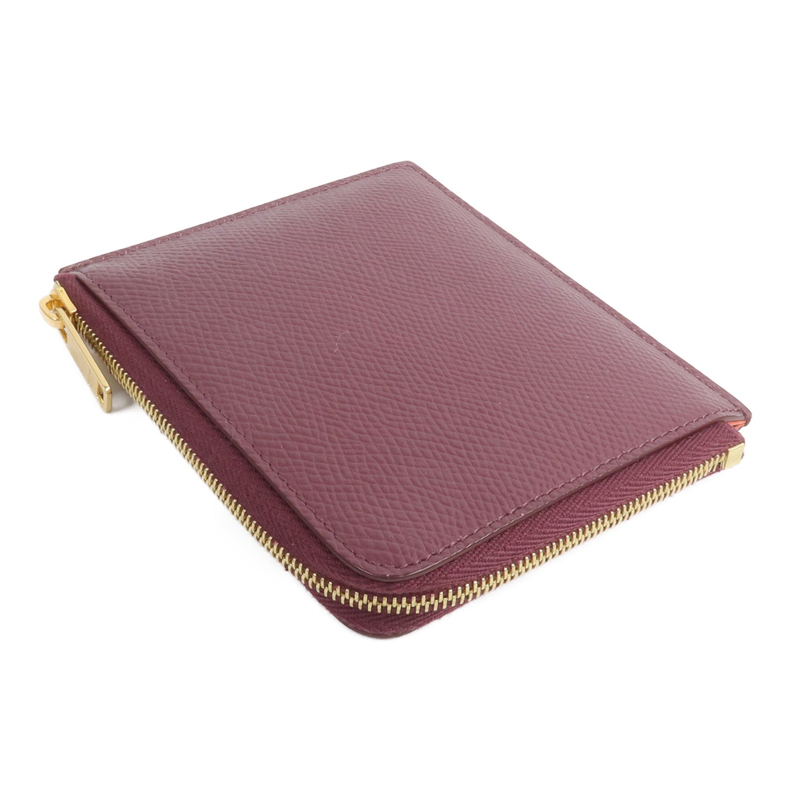 CELINE 牛皮皮革Zipped Purse Card Case錢包