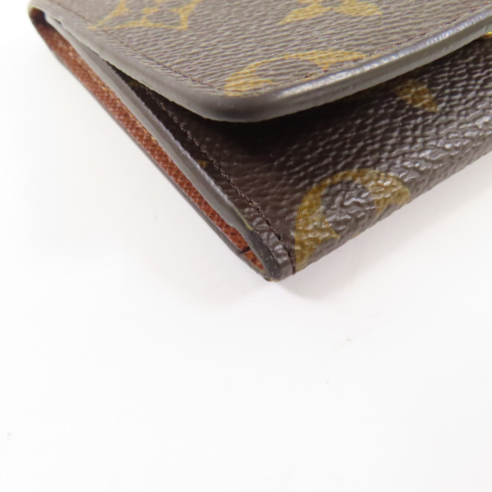 LOUIS VUITTON Monogram Enveloppe Carte De Visite金扣卡片套