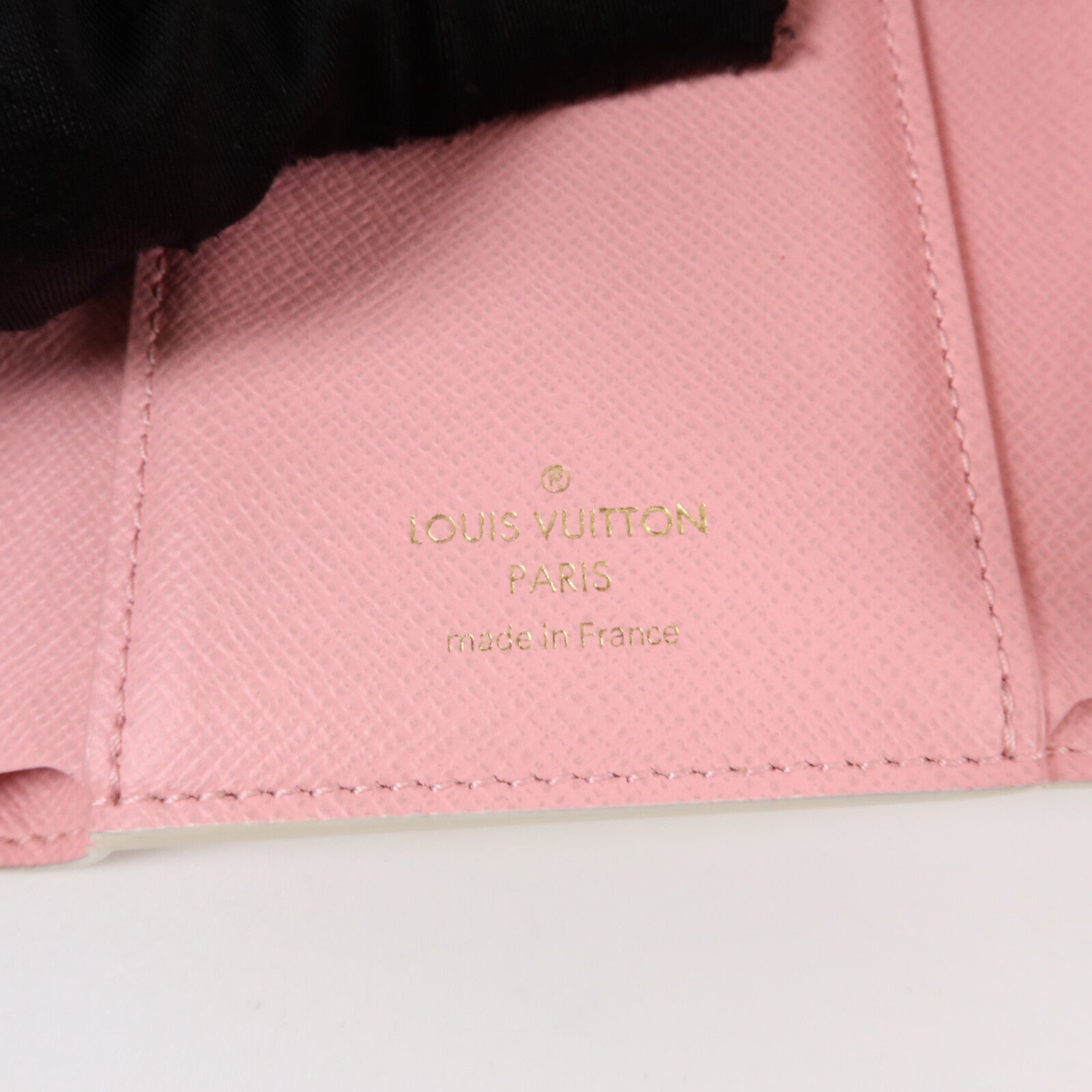 LOUIS VUITTON Damier Giant Victorine金扣錢包