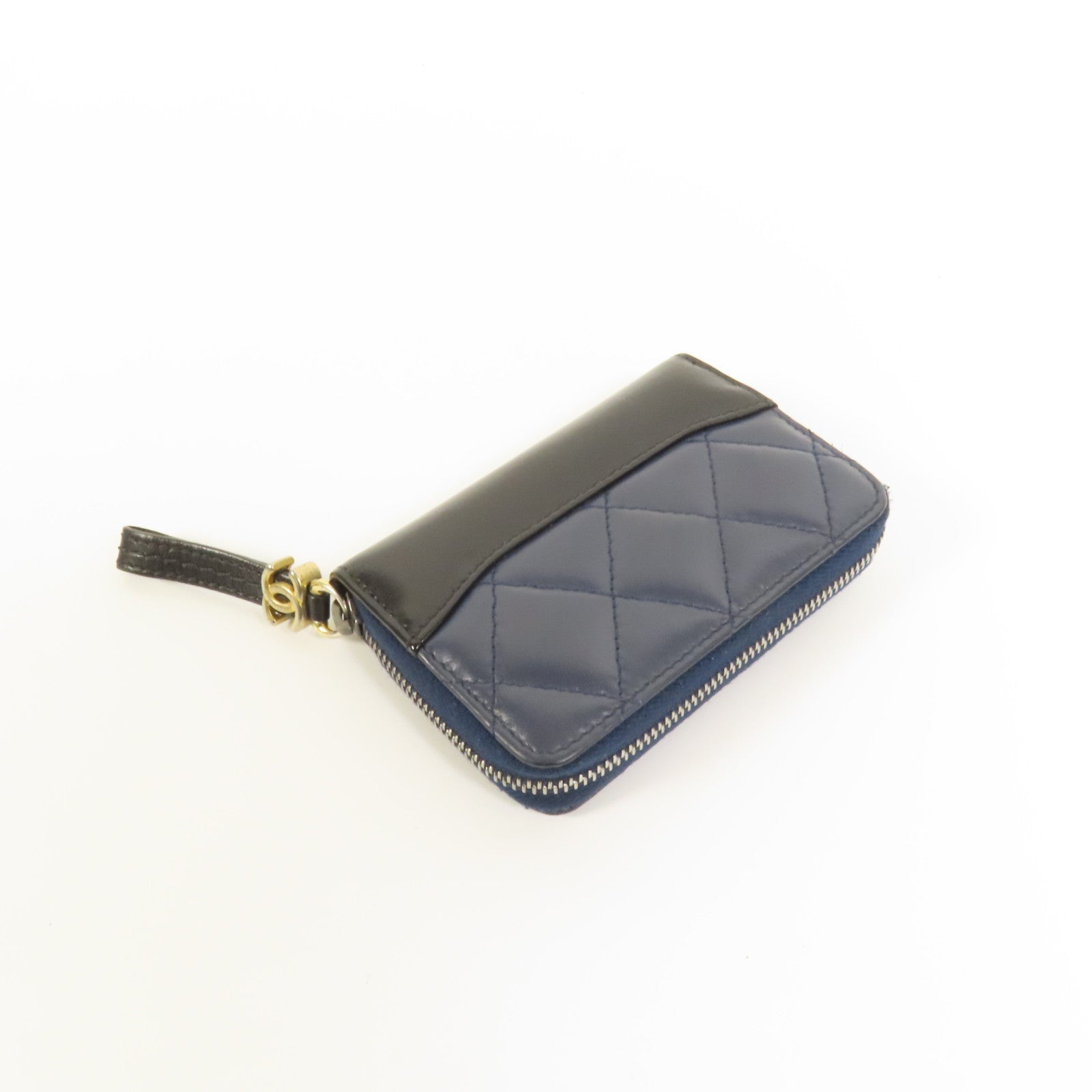 CHANEL 牛皮皮革Card Case金扣卡片套