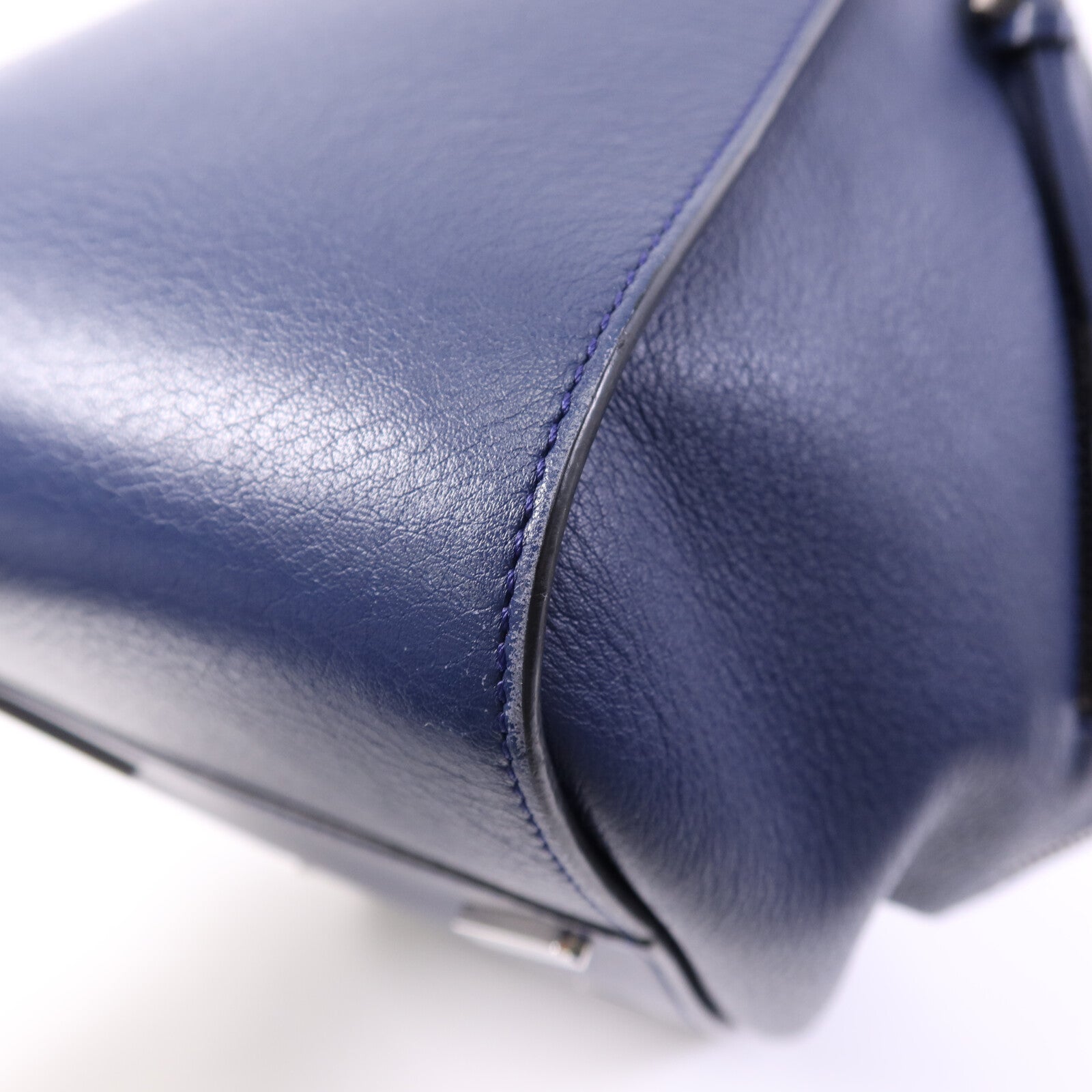 LOEWE 牛皮皮革Hammock Medium銀扣手挽肩背兩用袋