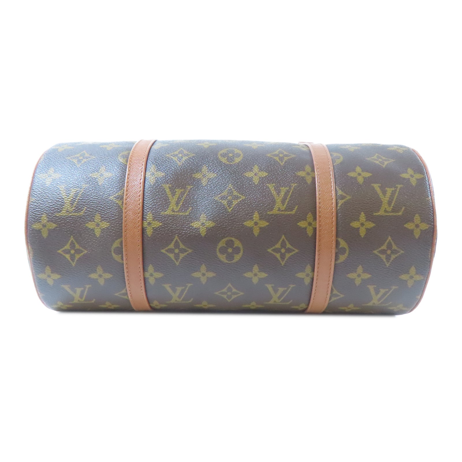 LOUIS VUITTON 【激減優惠】Monogram Papillon 30金扣手挽袋啡色