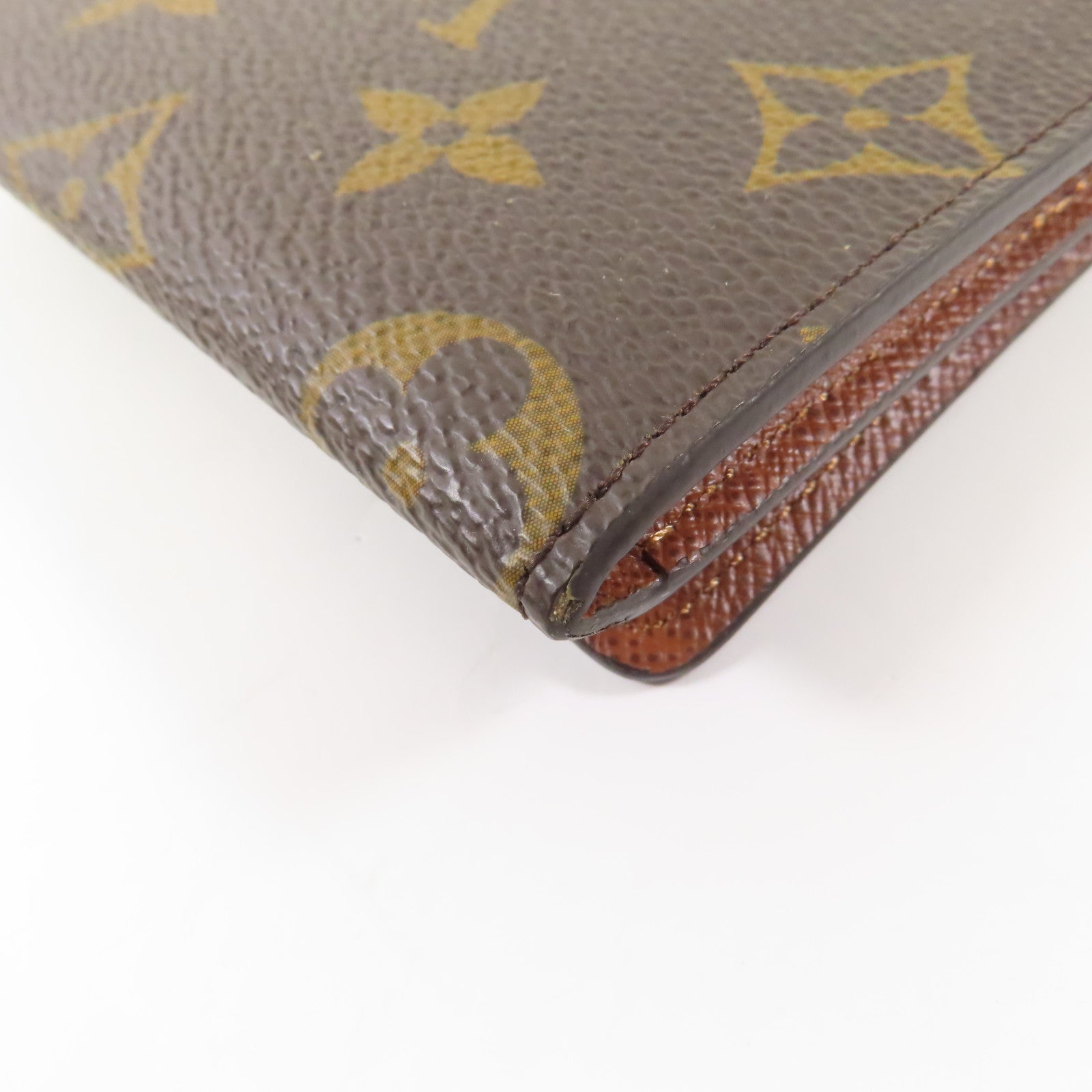 LOUIS VUITTON Monogram Enveloppe Carte De Visite金扣卡片套