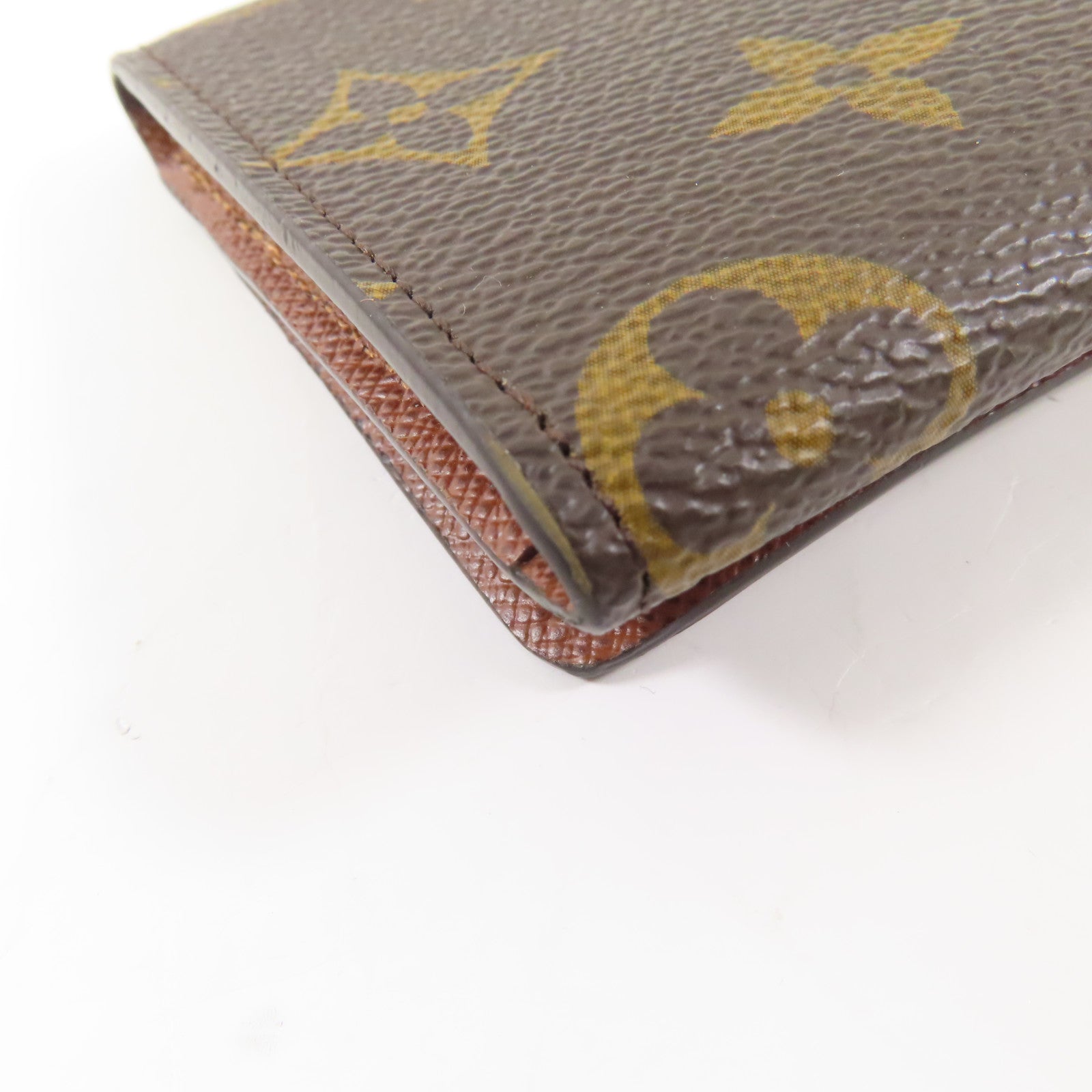 LOUIS VUITTON Monogram Enveloppe Carte De Visite金扣卡片套