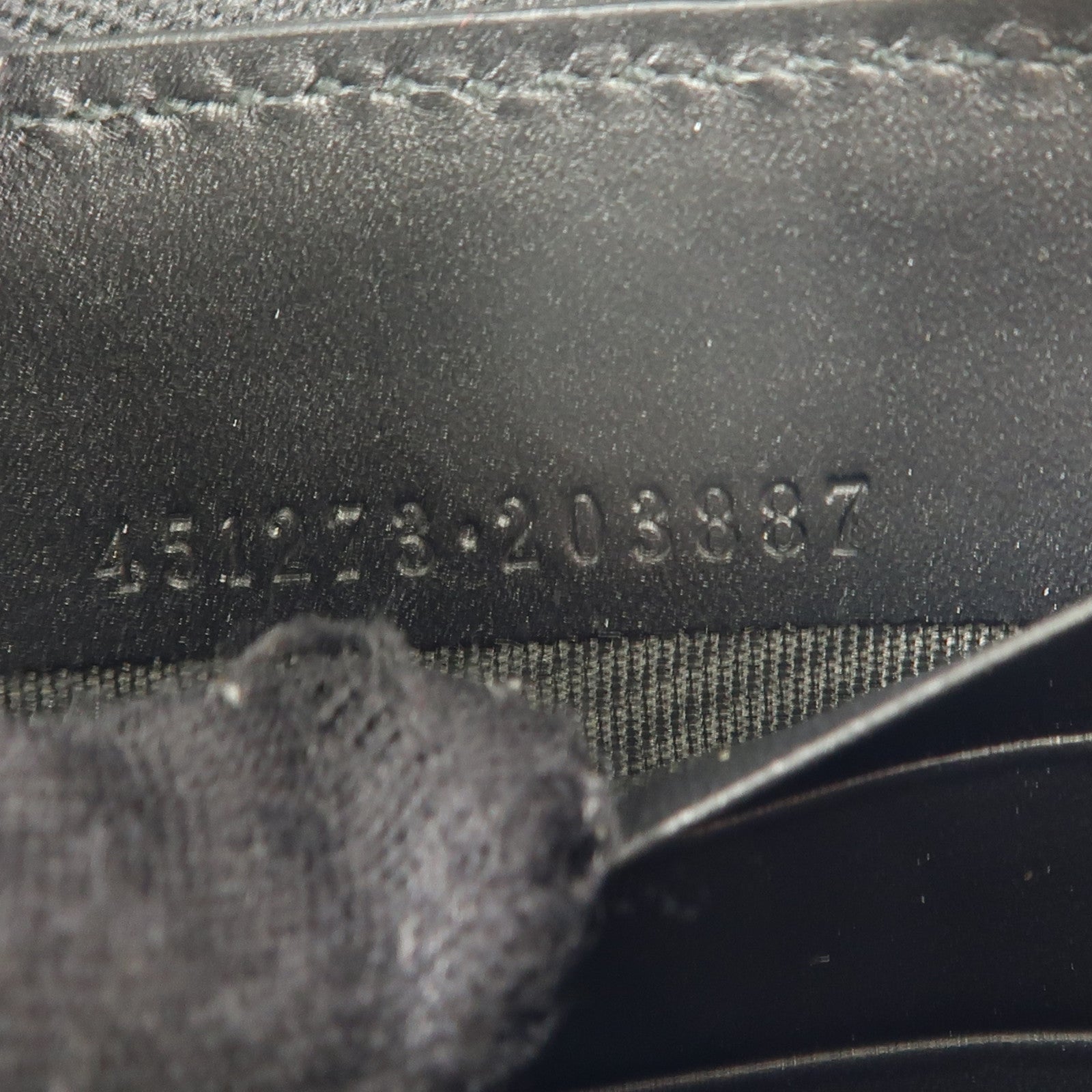 GUCCI GG SHW Long Wallet 451273 Coated Canvas Brown