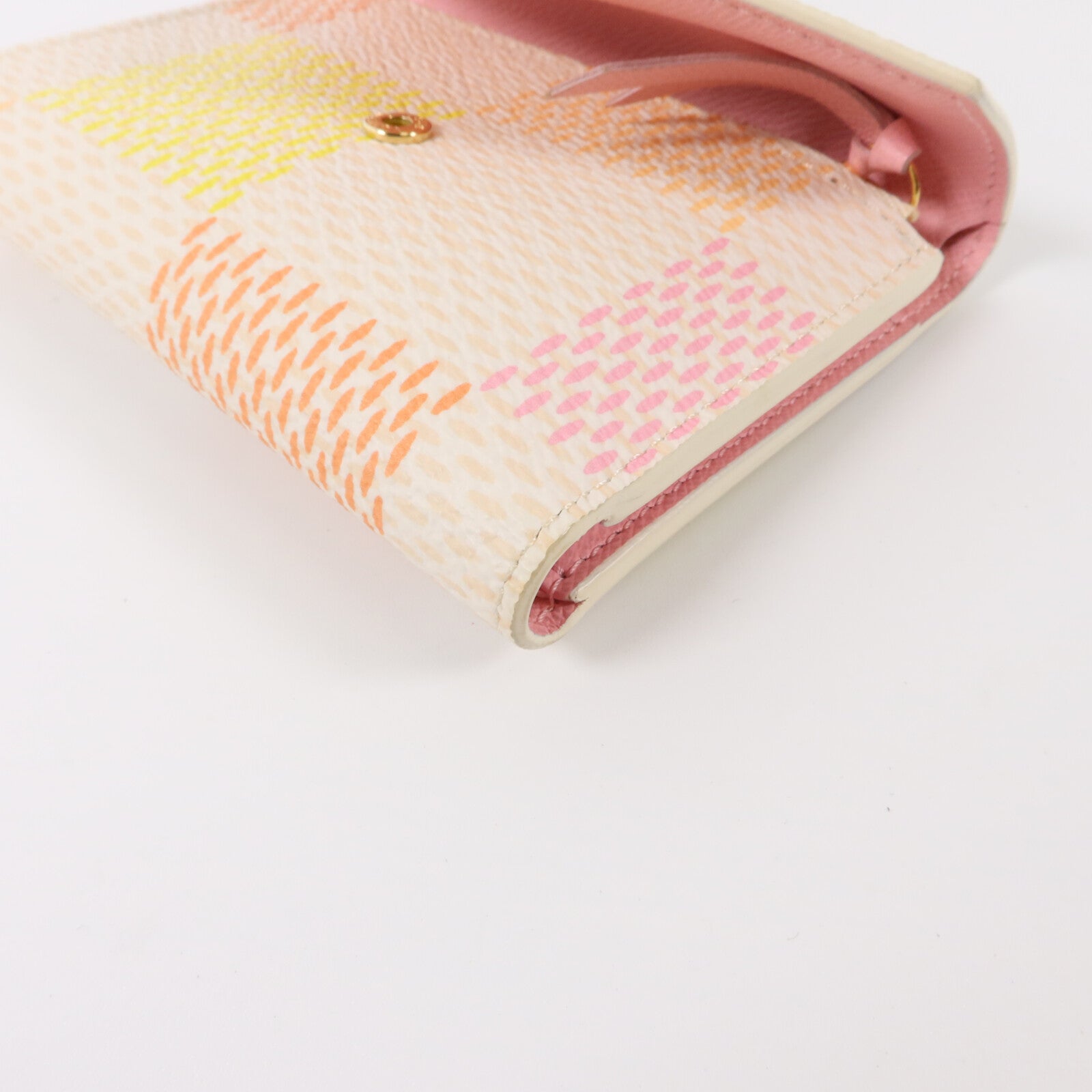 LOUIS VUITTON Damier Giant Victorine金扣錢包