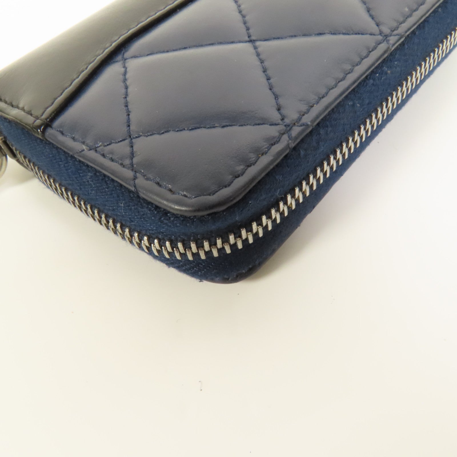 CHANEL 牛皮皮革Card Case金扣卡片套