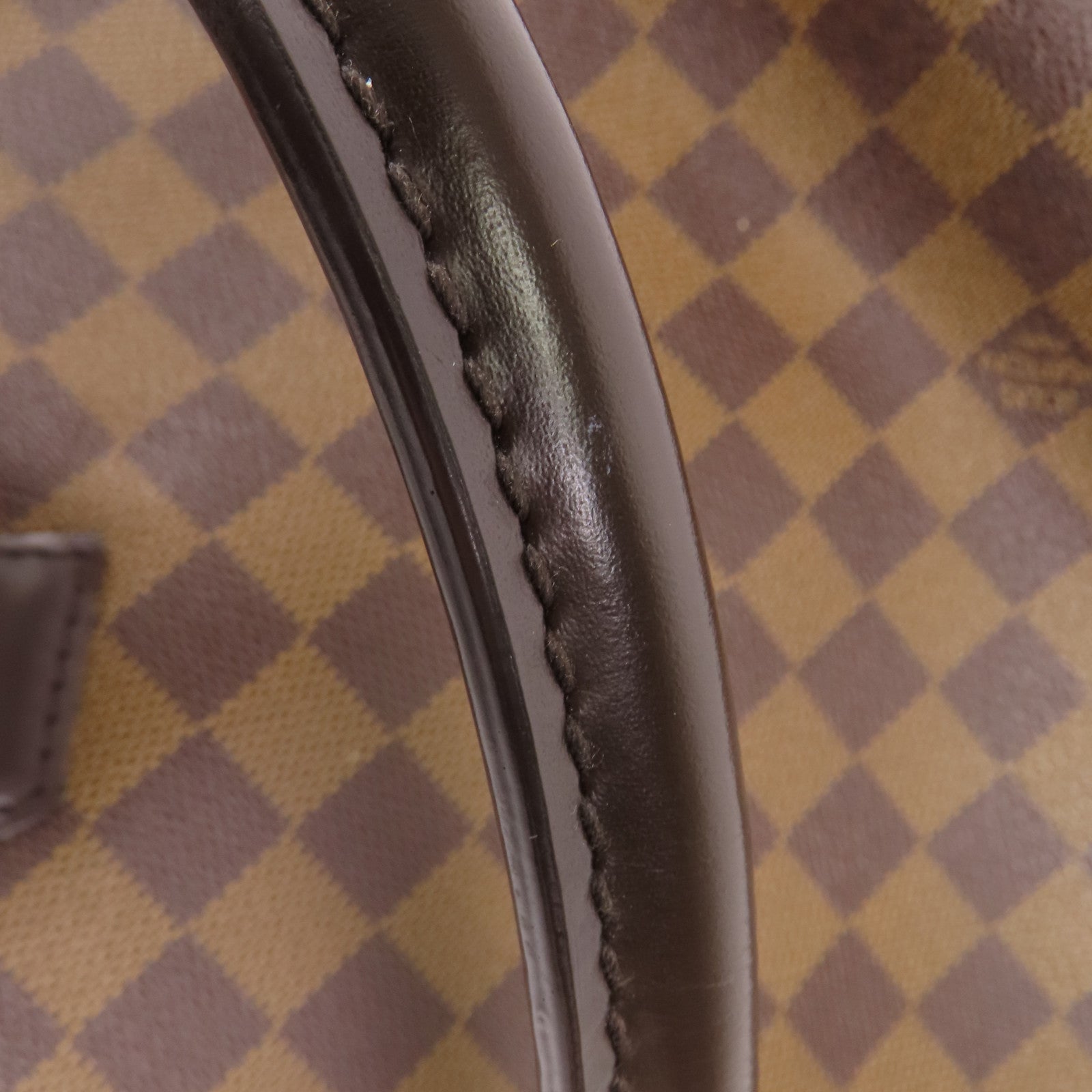 LOUIS VUITTON Damier Saleya PM金扣肩背袋