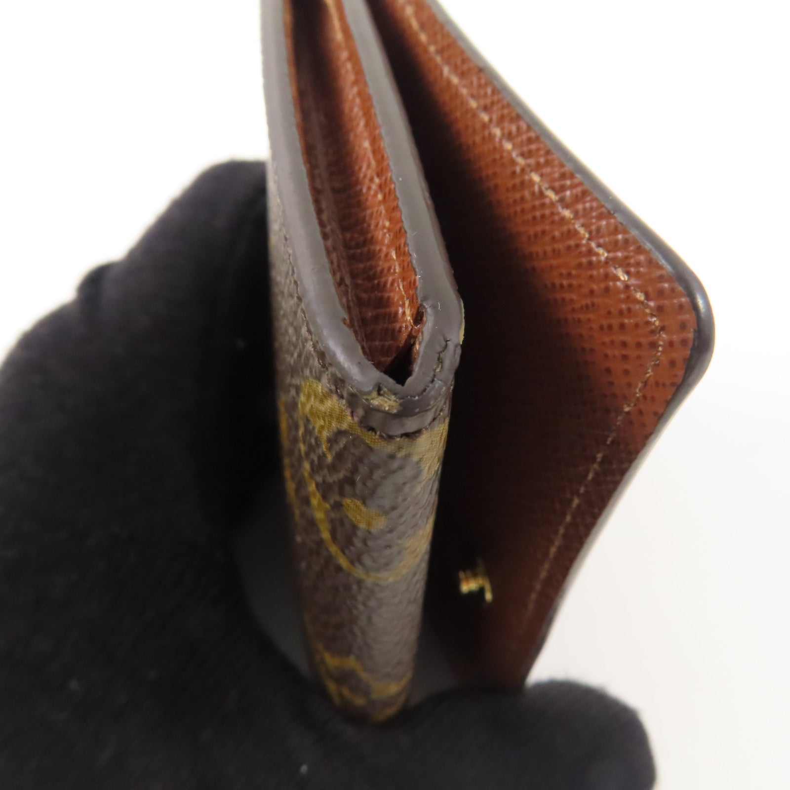 LOUIS VUITTON Monogram Enveloppe Carte De Visite金扣卡片套