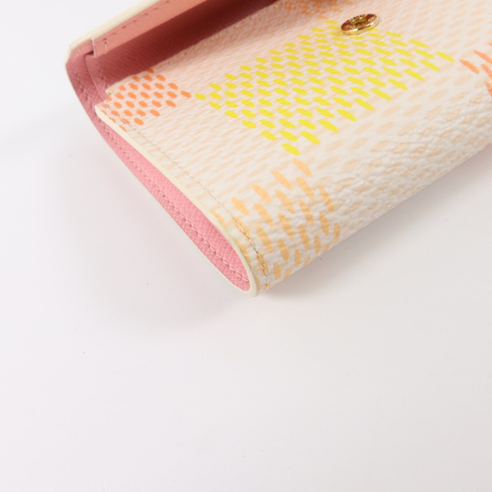 LOUIS VUITTON Damier Giant Victorine金扣錢包