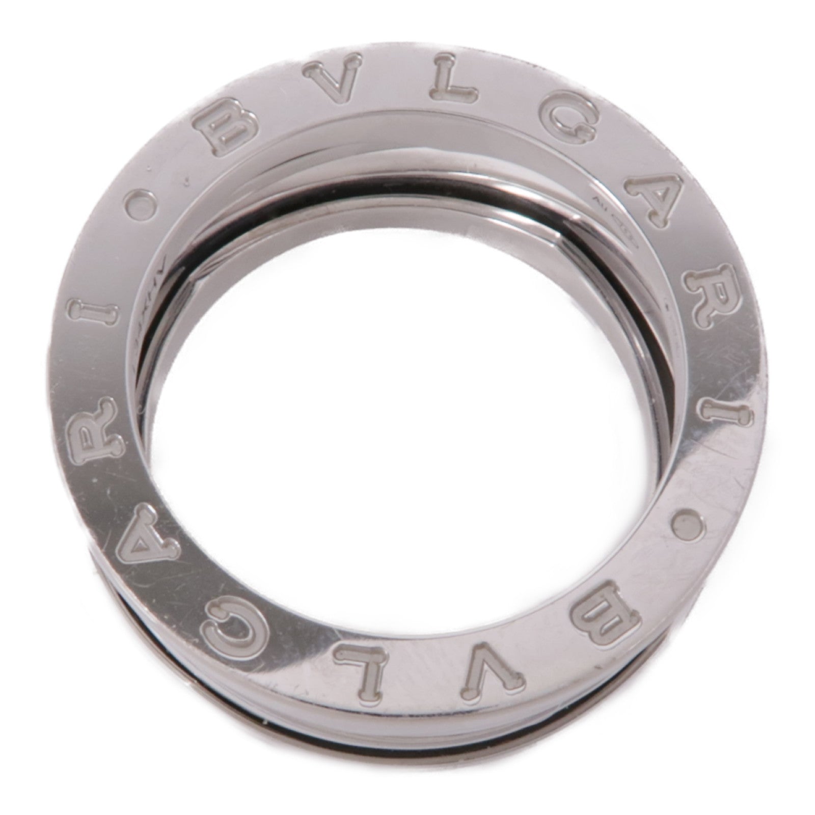 BVLGARI 【激減優惠】18K白金B-zero1 Ring戒指Bvlgari#55/US#7