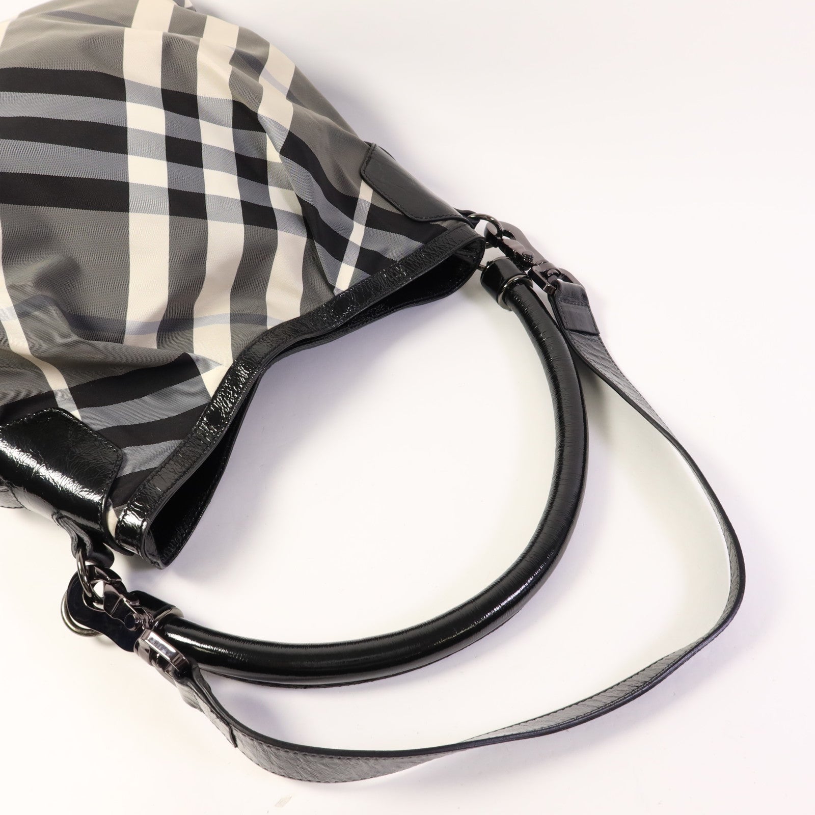 BURBERRY 帆布2 way Shoulder手挽肩背兩用袋