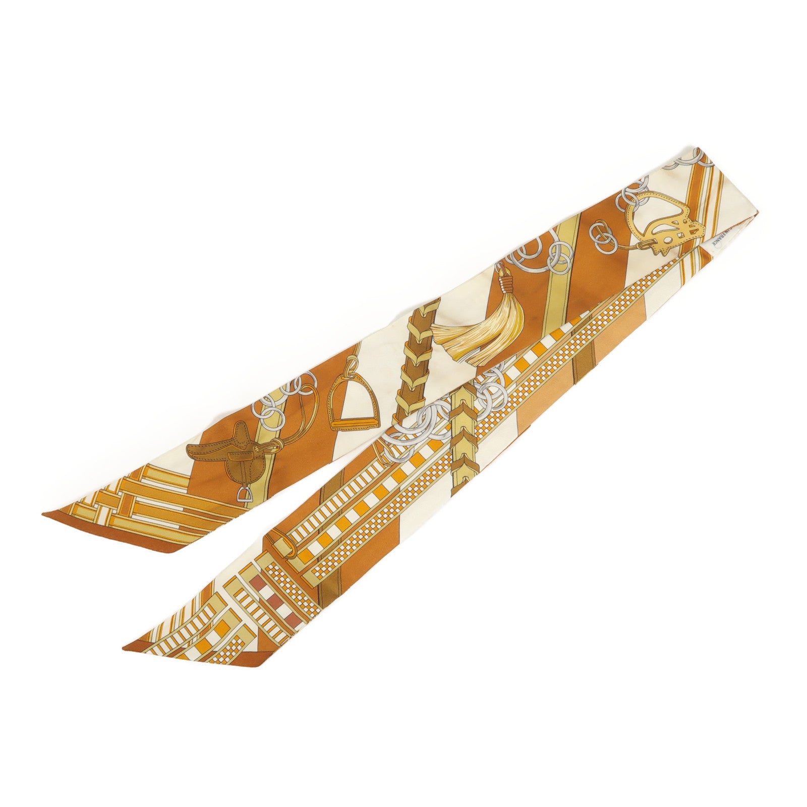 HERMES 絲質Twilly絲巾