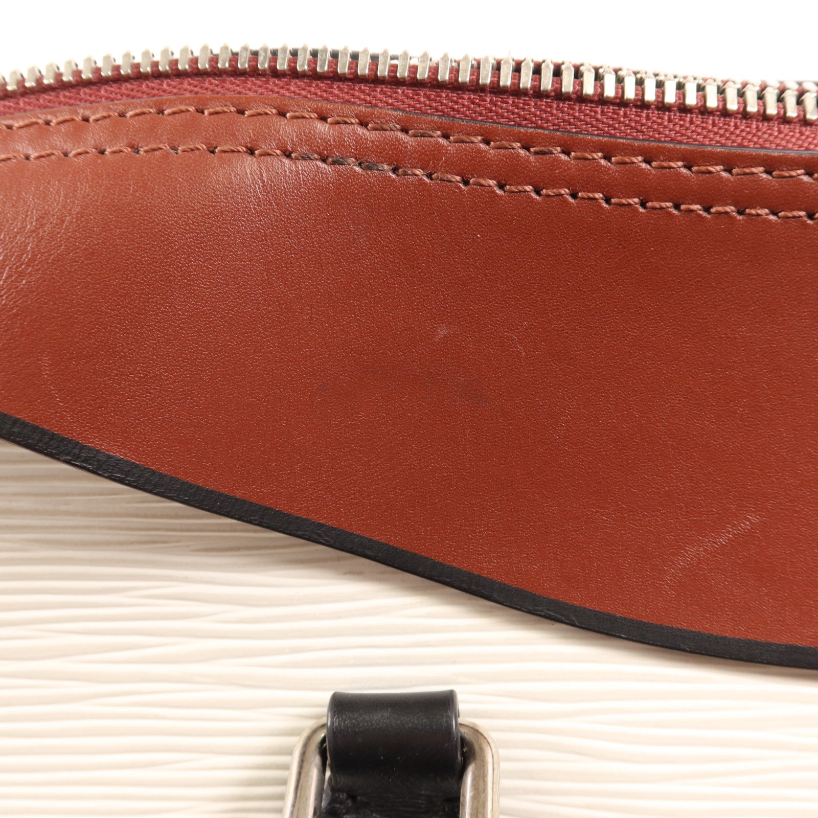 LOUIS VUITTON Epi Tuileries銀扣手挽肩背兩用袋