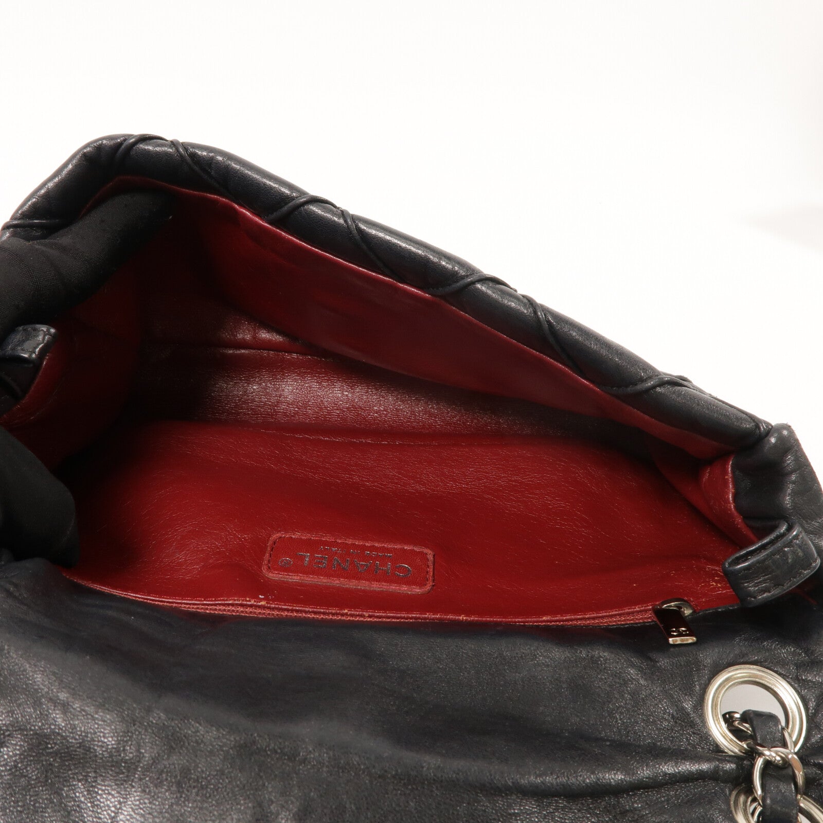 CHANEL 牛皮皮革Shoulder Bag鏈帶肩背袋