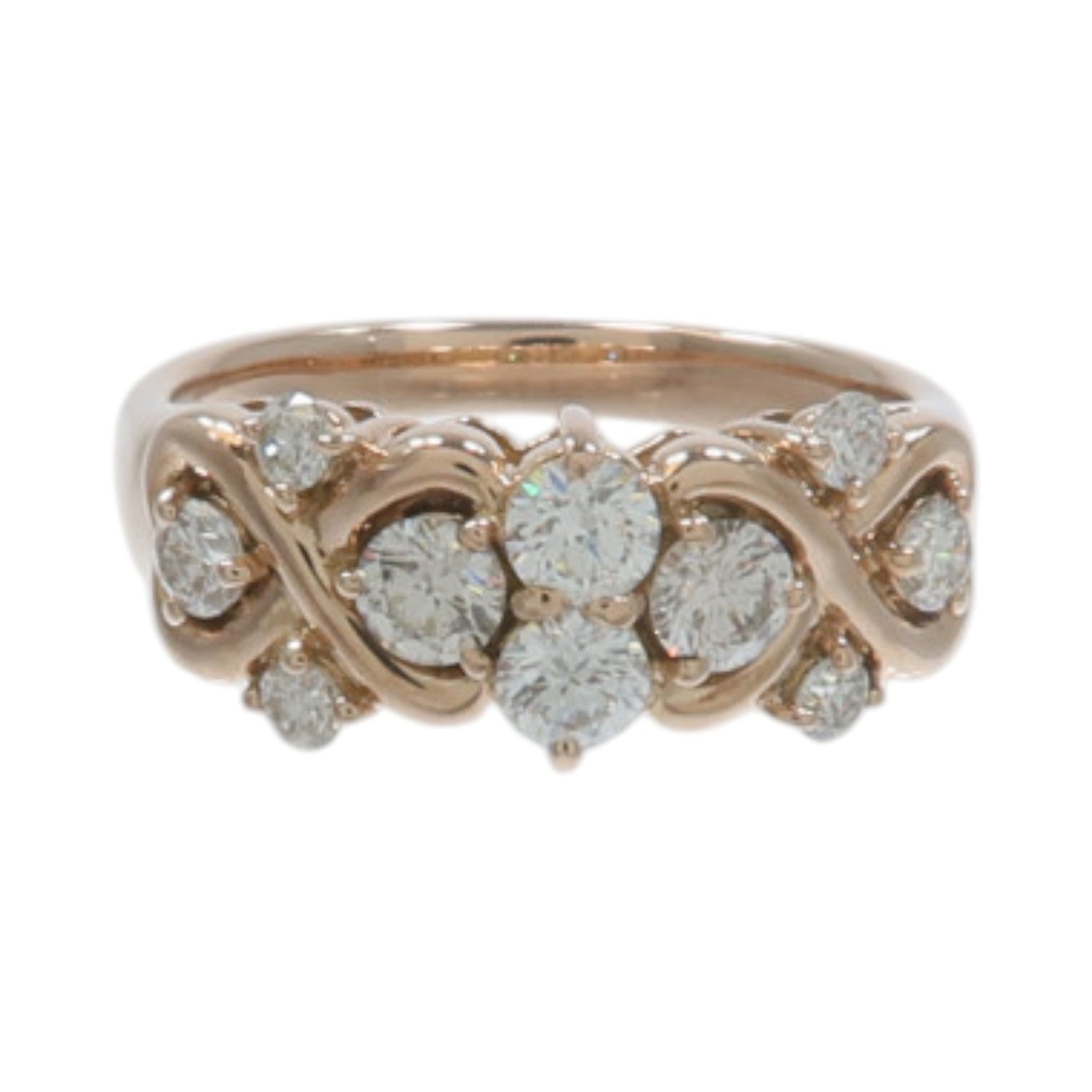 JEWELRY 18K玫瑰金Diamond Ring鑽石戒指