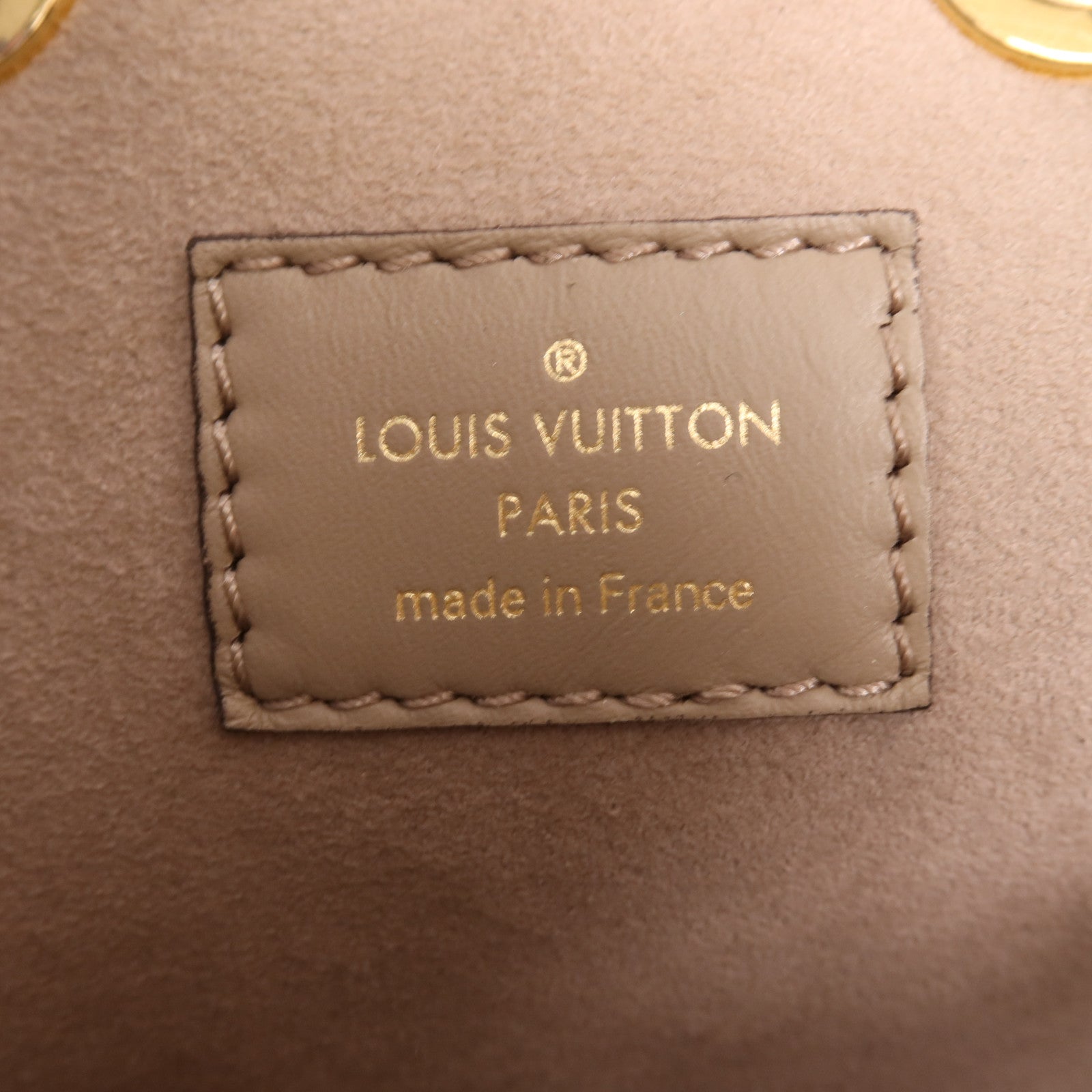 LOUIS VUITTON Monogram Empreinte Neo Noe MM金扣手挽肩背兩用袋