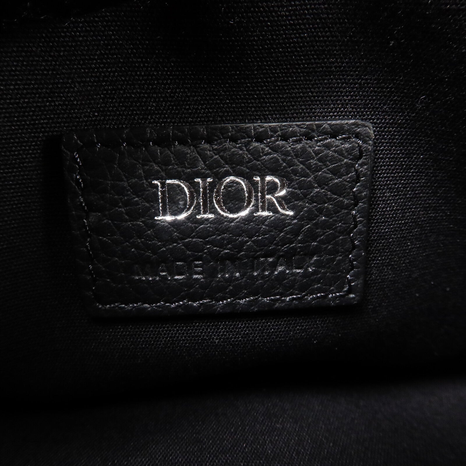 Dior 帆布/牛皮皮革Saddle Pouch Crossbody Bag肩背袋