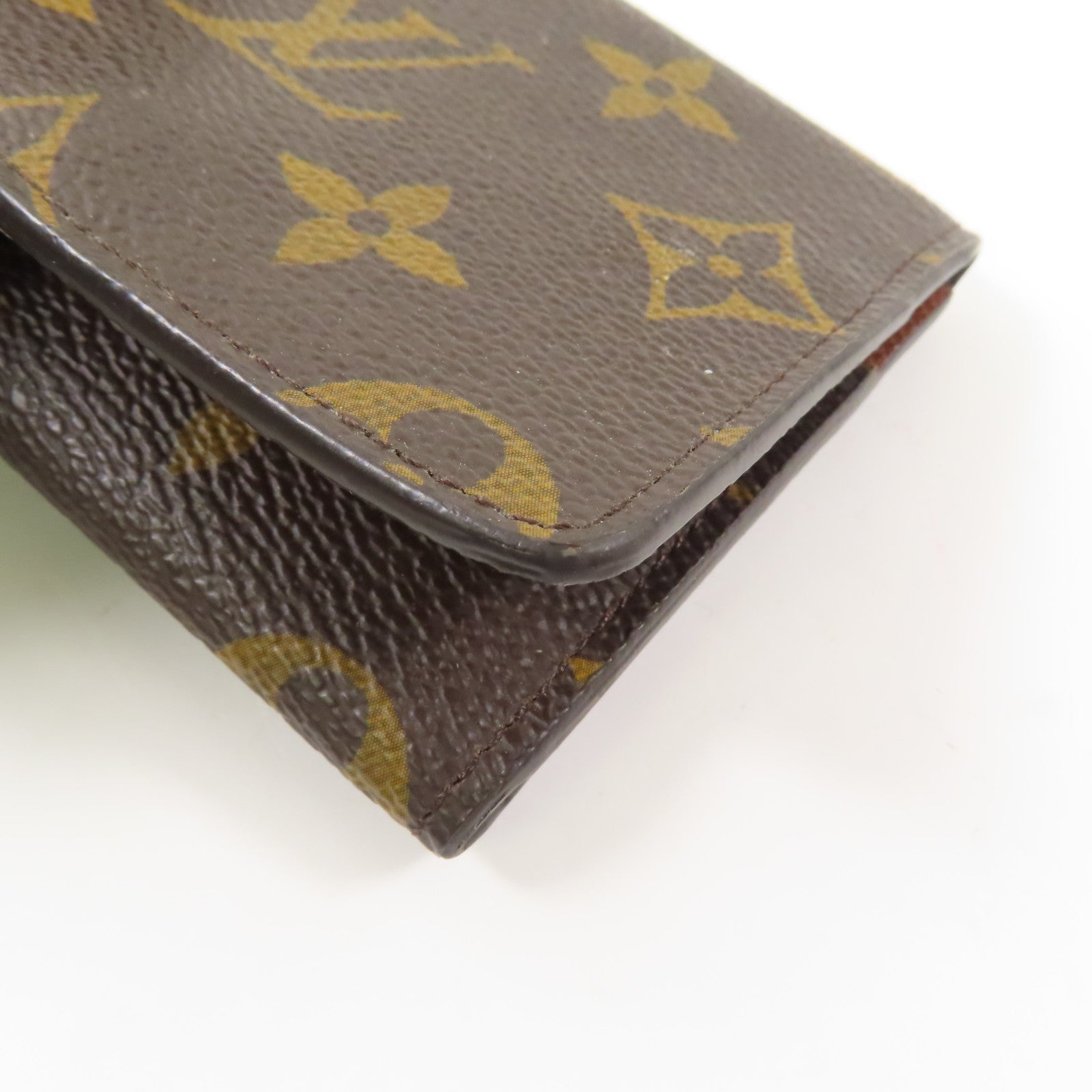 LOUIS VUITTON Monogram Enveloppe Carte De Visite金扣卡片套