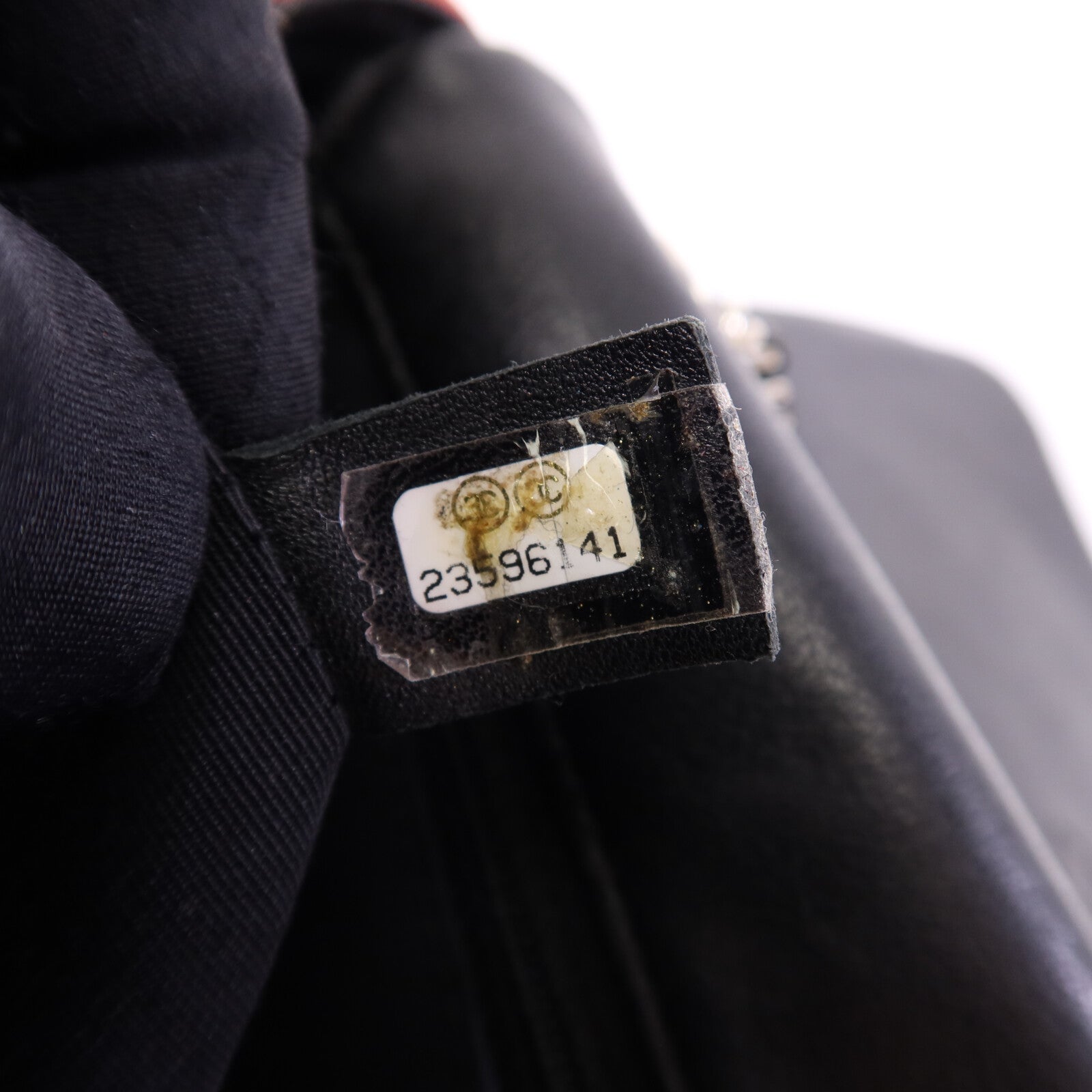 CHANEL 牛皮皮革Shoulder Bag銀扣鏈帶肩背袋