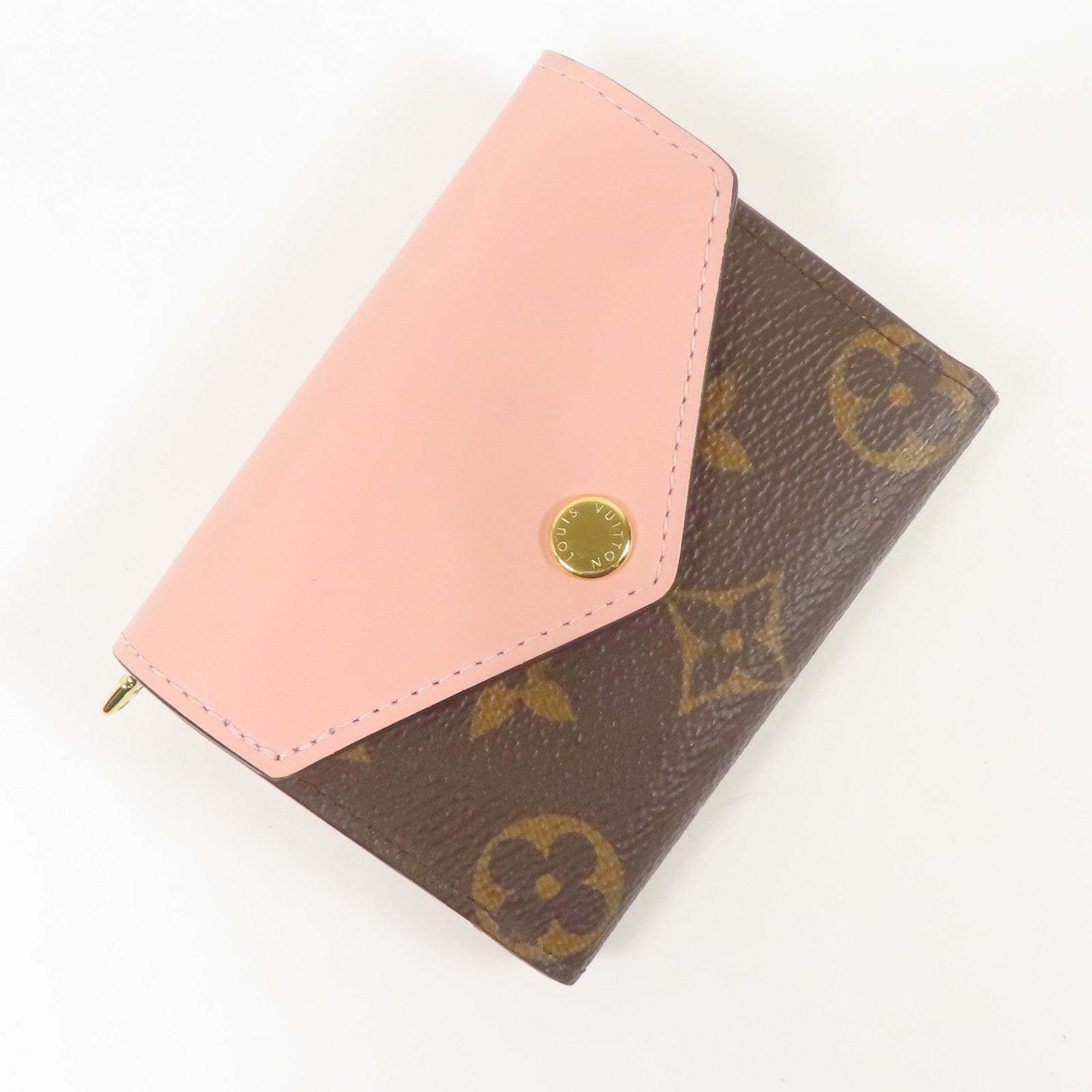 LOUIS VUITTON Monogram Zoe Wallet金扣錢包