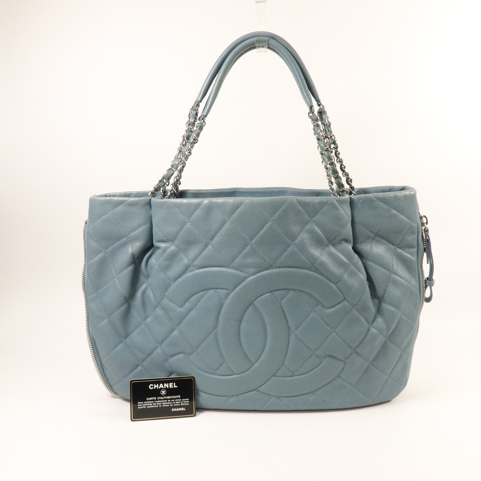 CHANEL 牛皮皮革Tote Bag手挽袋