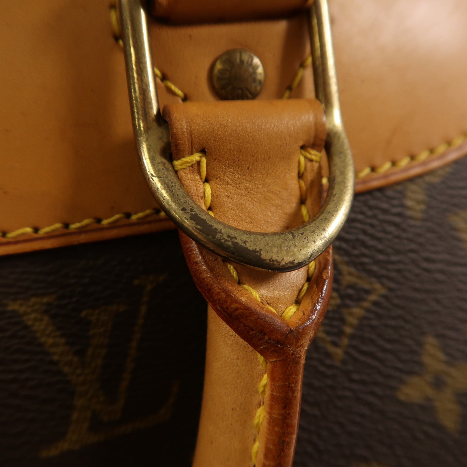 LOUIS VUITTON Monogram Alize 24H金扣波士頓包