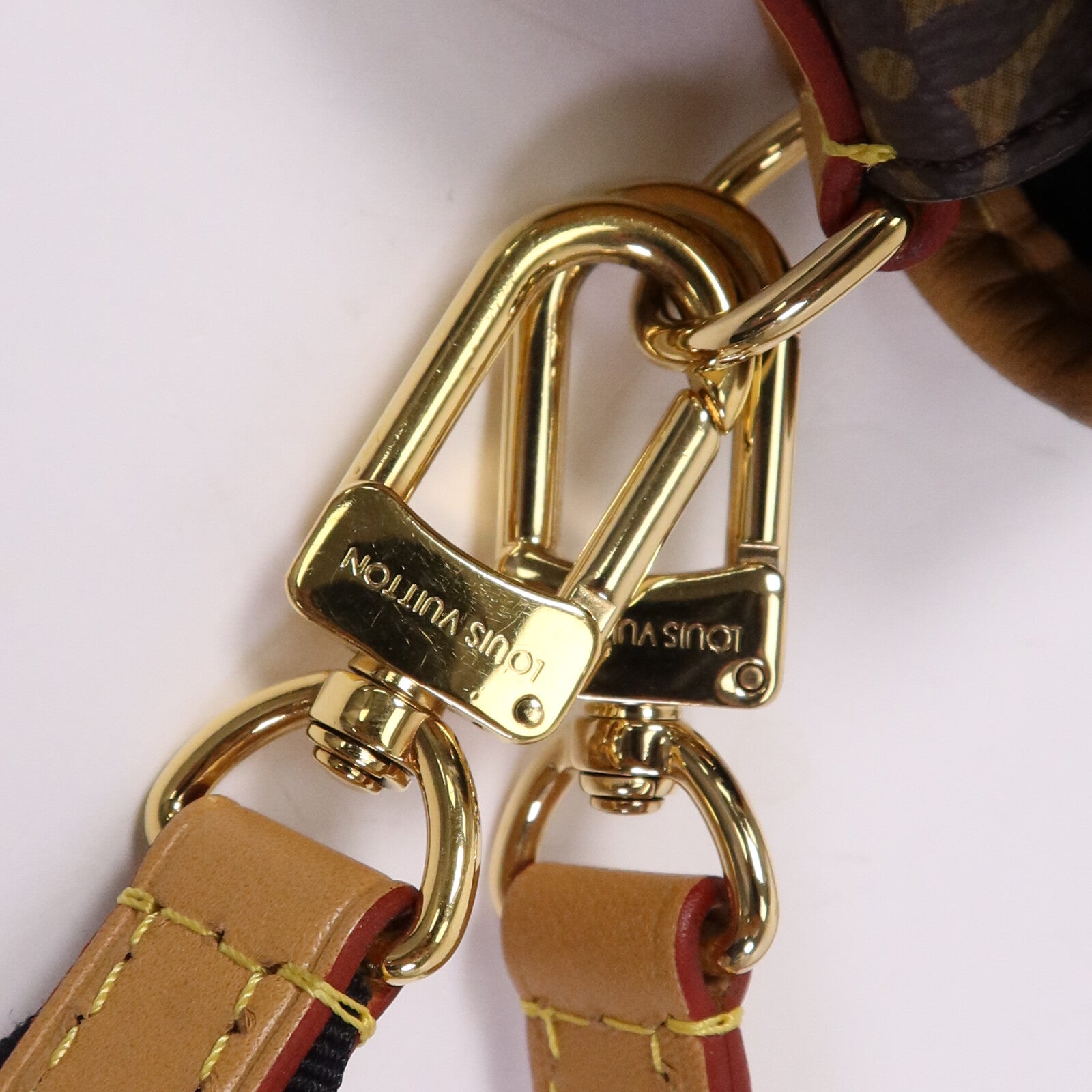 LOUIS VUITTON Monogram Diane金扣手挽肩背兩用袋