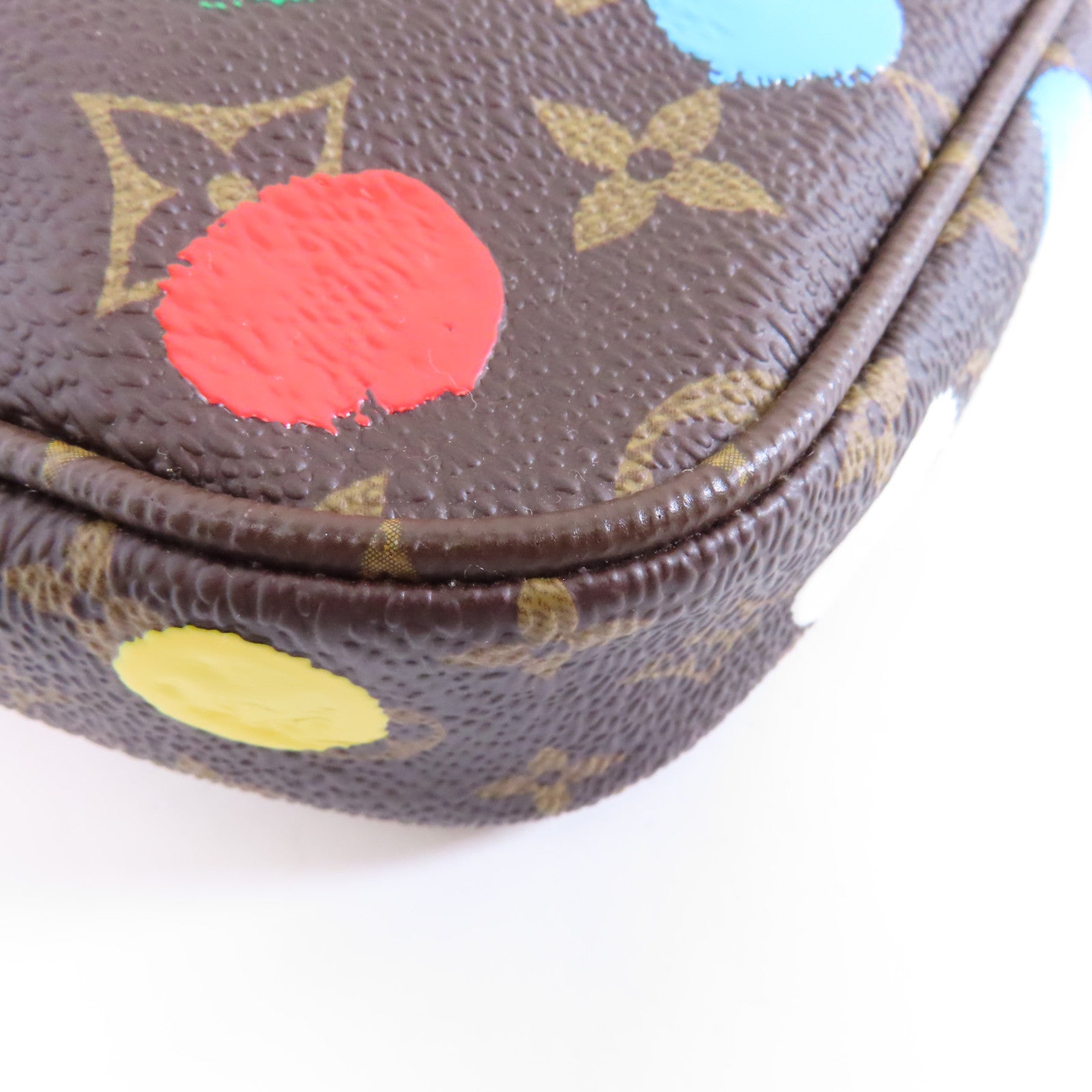 LOUIS VUITTON 【激減優惠】Monogram LV x YK Multi Pochette Accessoires金扣手挽肩背兩用袋棕色