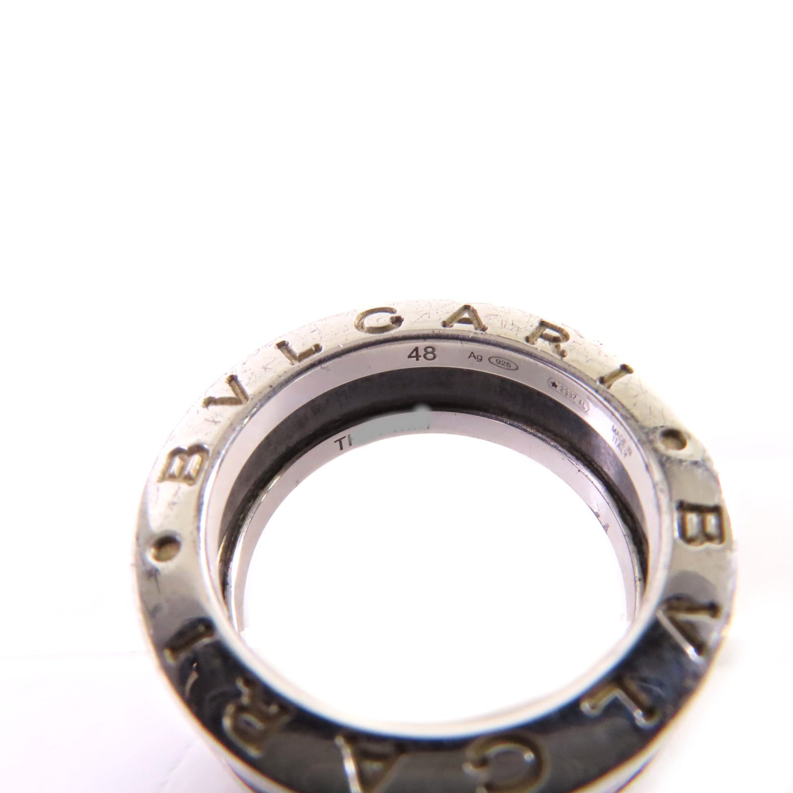 BVLGARI 925純銀Save The Children Ring戒指#48/US#4.25