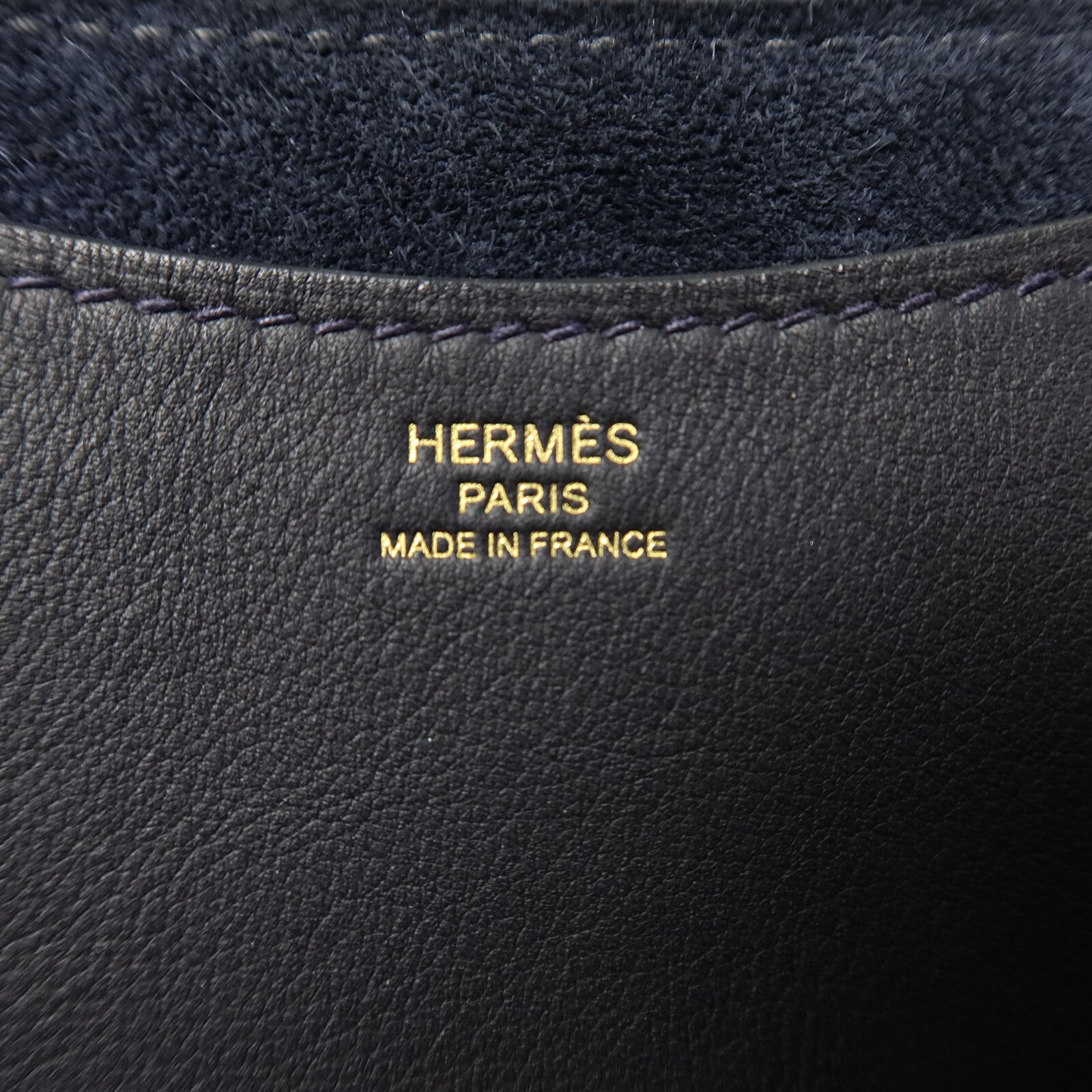 HERMES Clemence皮革In The Loop 23手挽袋Caban