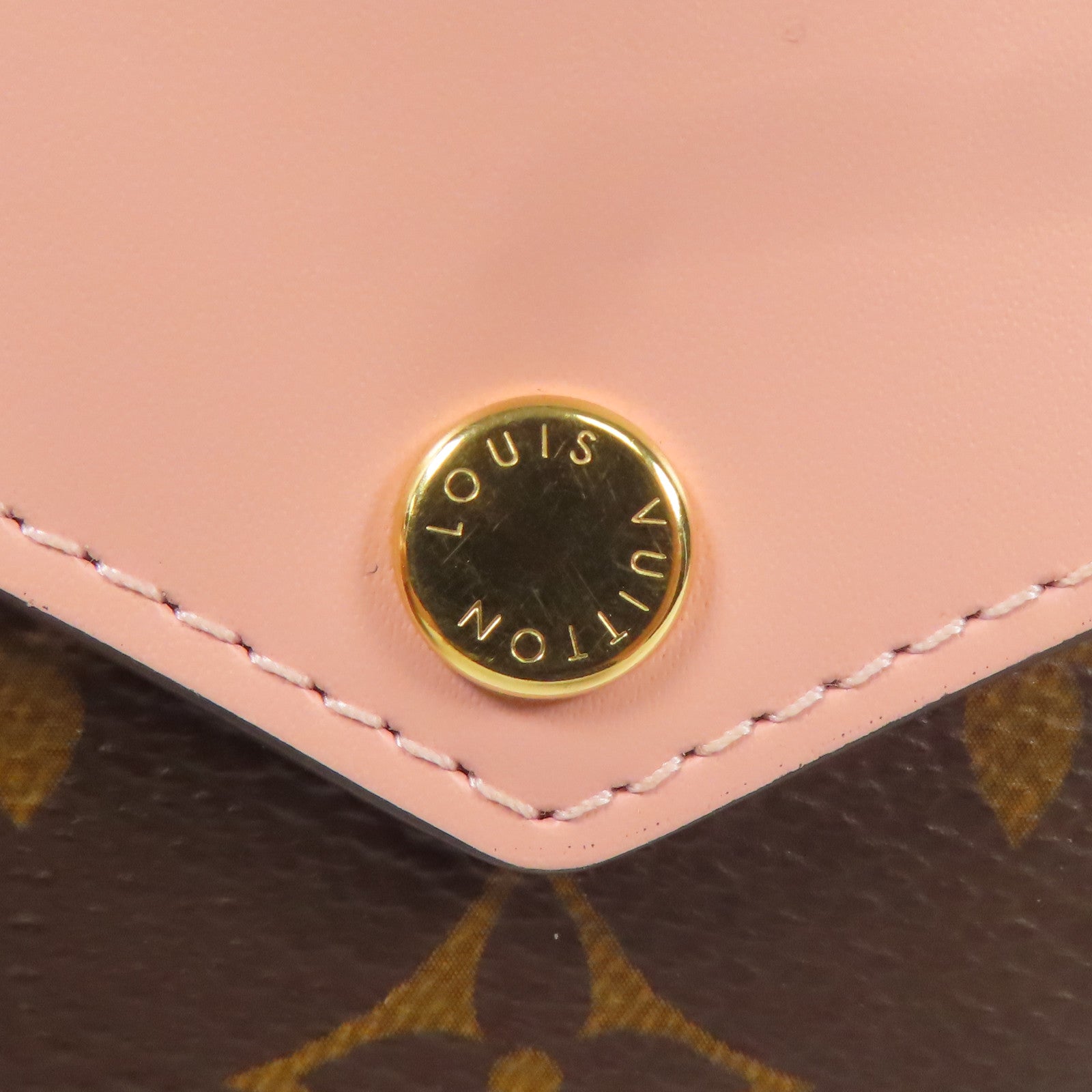 LOUIS VUITTON Monogram Zoe Wallet金扣錢包