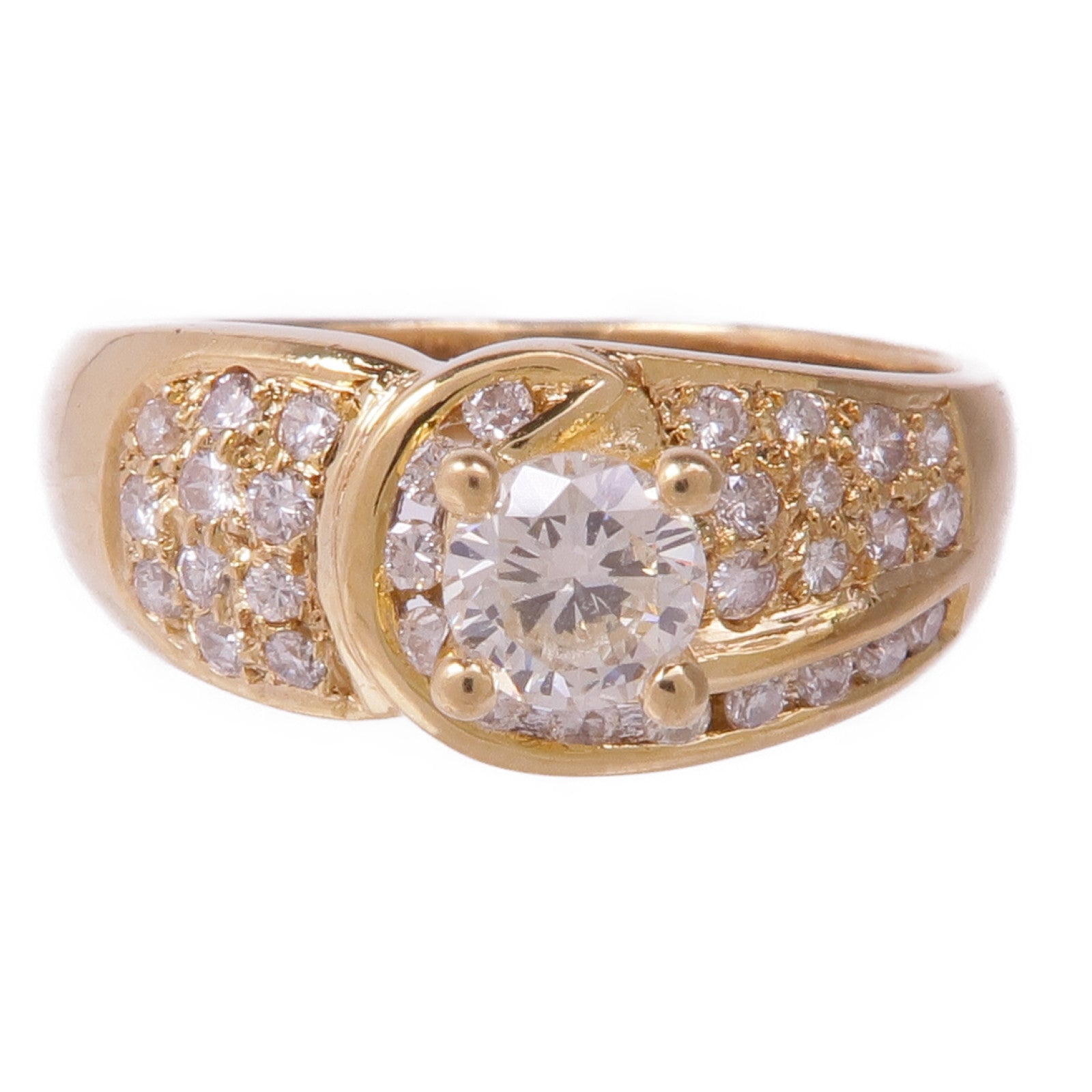 JEWELRY 18K黃金Diamond Ring鑽石戒指US#5.5