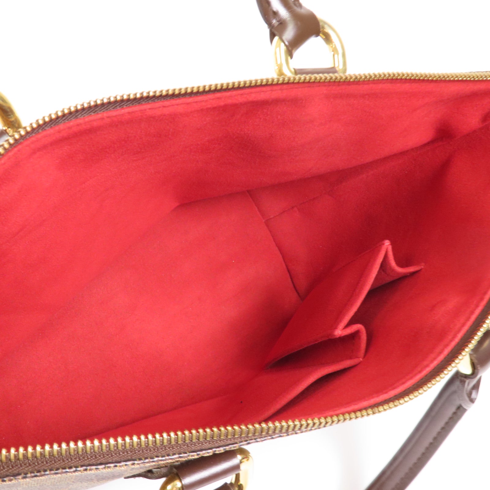 LOUIS VUITTON Damier Saleya PM金扣肩背袋