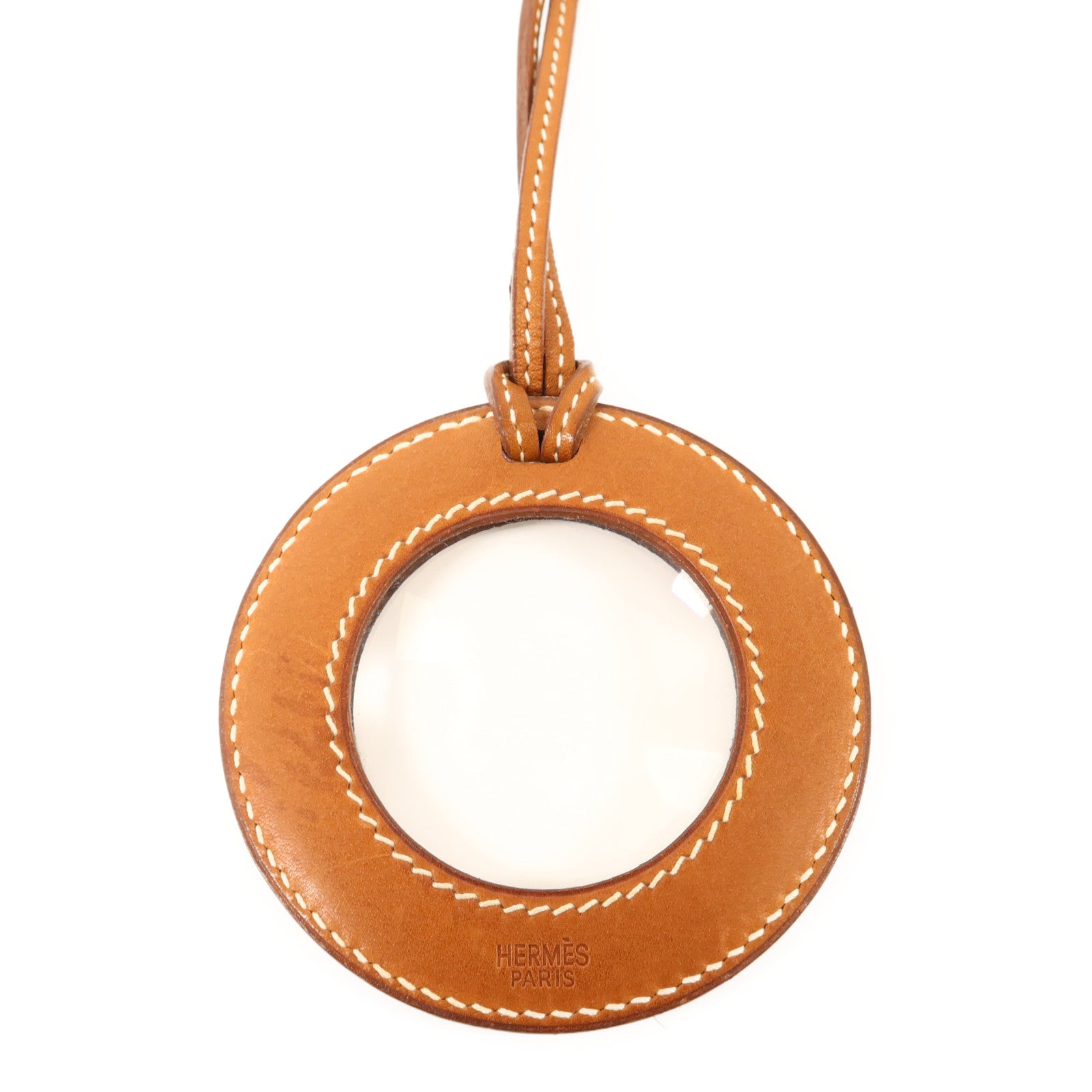HERMES Barenia皮革In the Pocket Magnifying Glass放大鏡Fauve