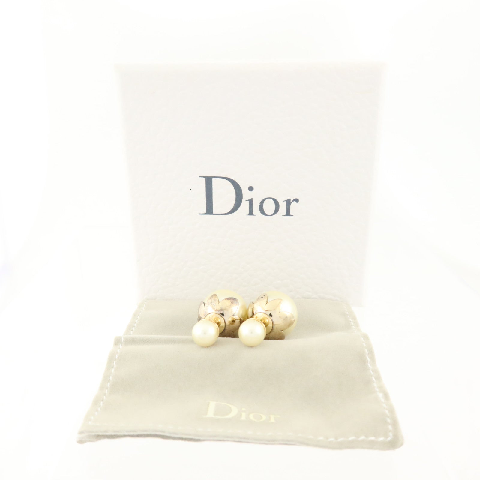 Dior PVC/金屬Tribals Earrings耳環