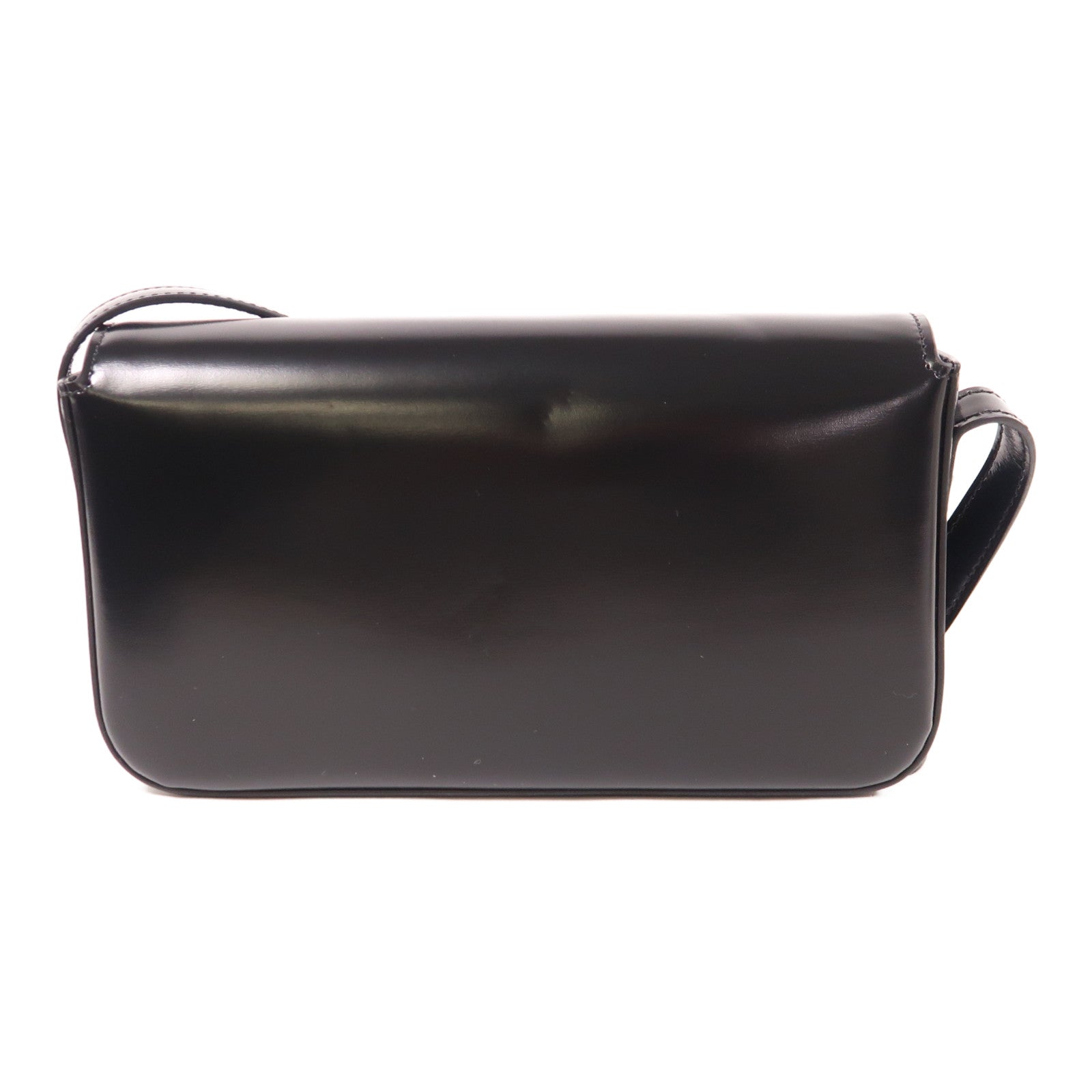 CELINE 【激減優惠】牛皮皮革Claude Shiny金扣肩背袋