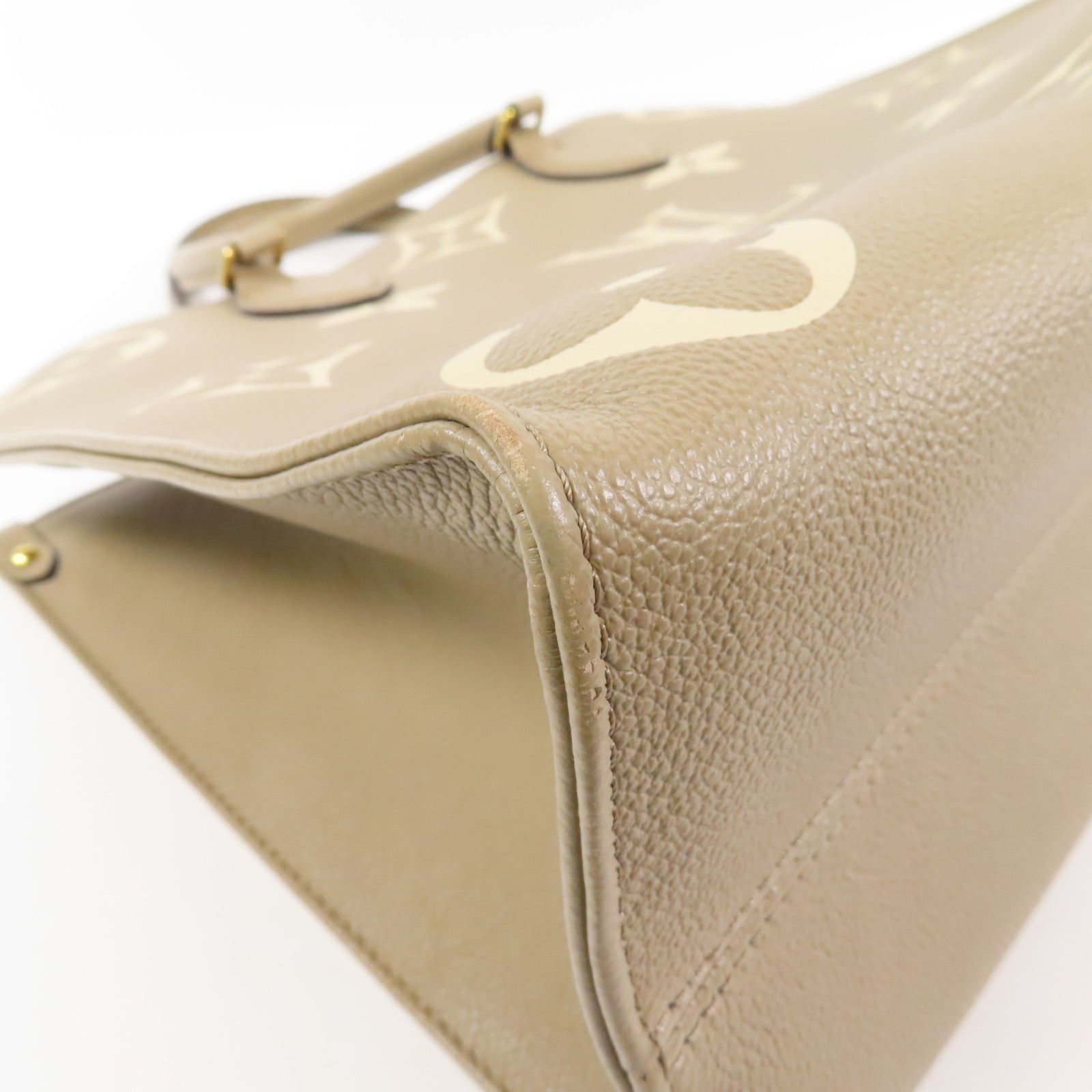 LOUIS VUITTON Monogram Empreinte OnTheGo MM金扣手挽肩背兩用袋
