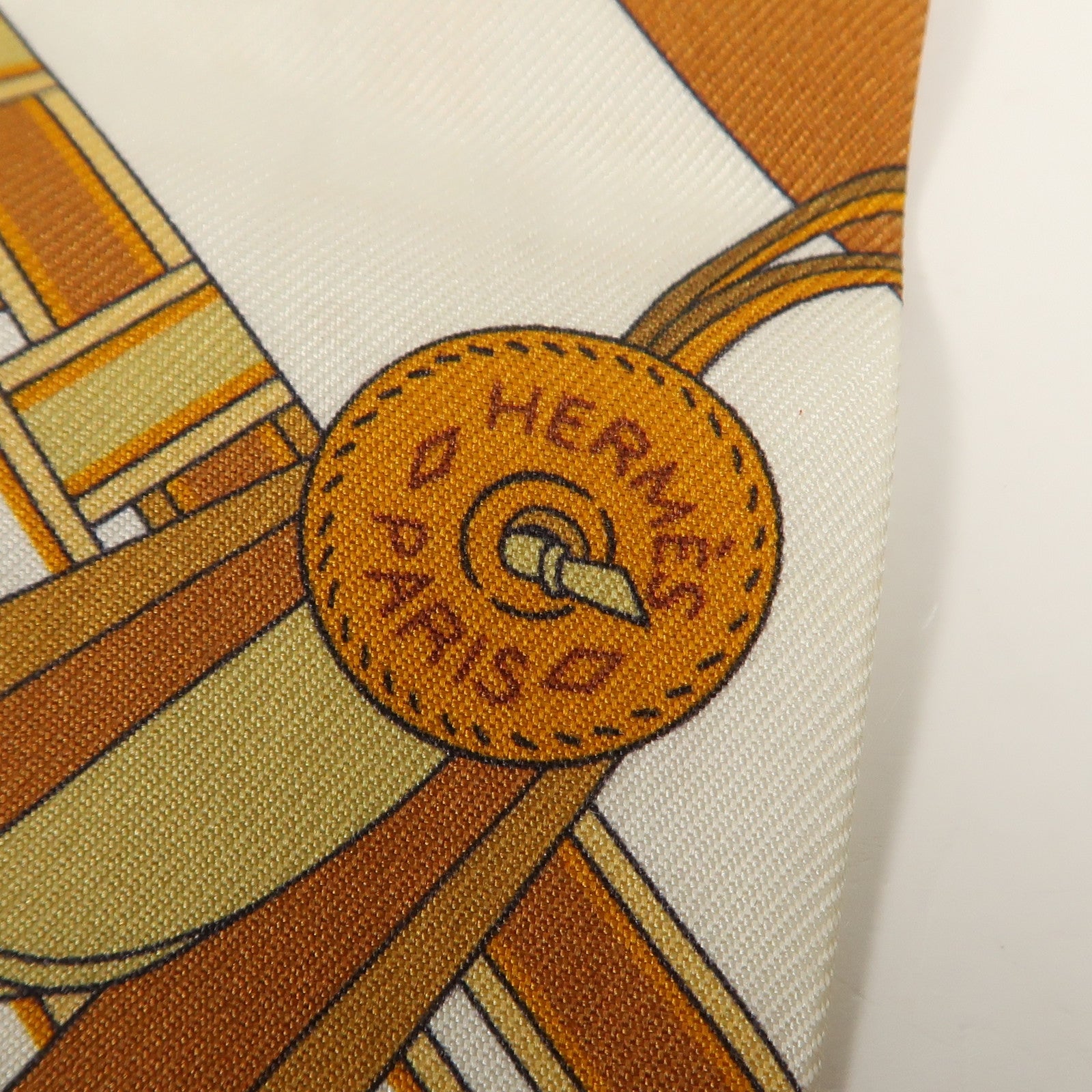 HERMES 絲質Twilly絲巾