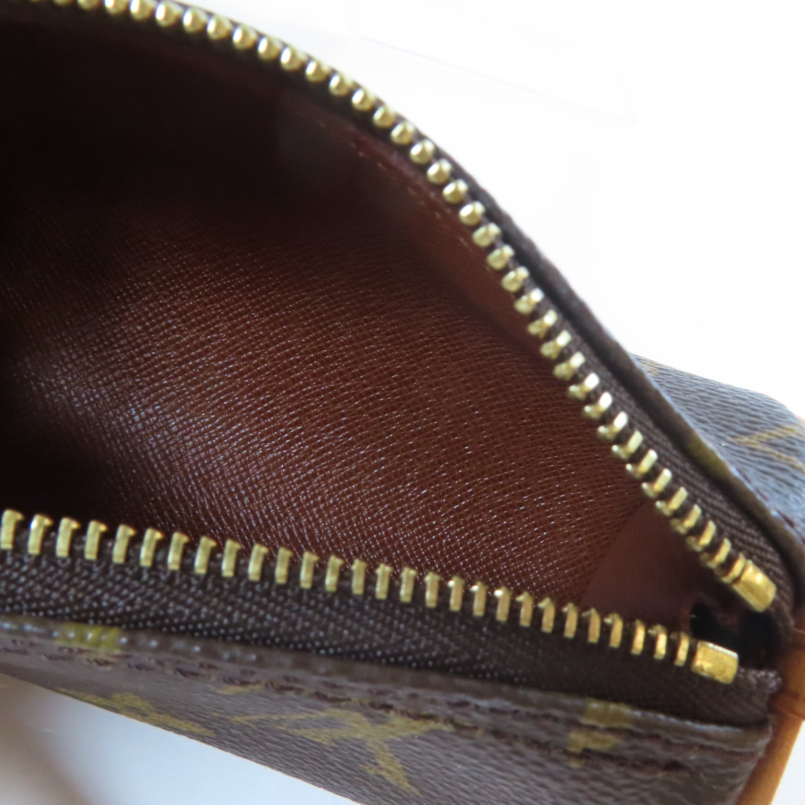 LOUIS VUITTON Monogram Papillon GM金扣手挽袋啡色